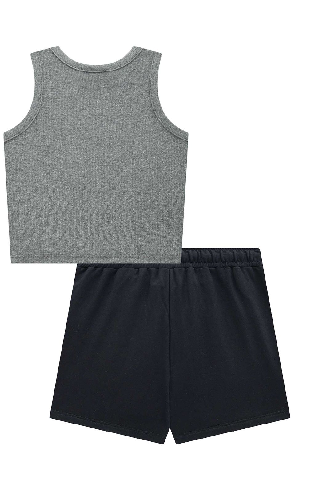 Conjunto de regata em canelado liz e short saia em molevisco 95961 Vic Teen Menina Conjunto de regata em canelado liz e short saia em molevisco 95961 Vic Teen Menina