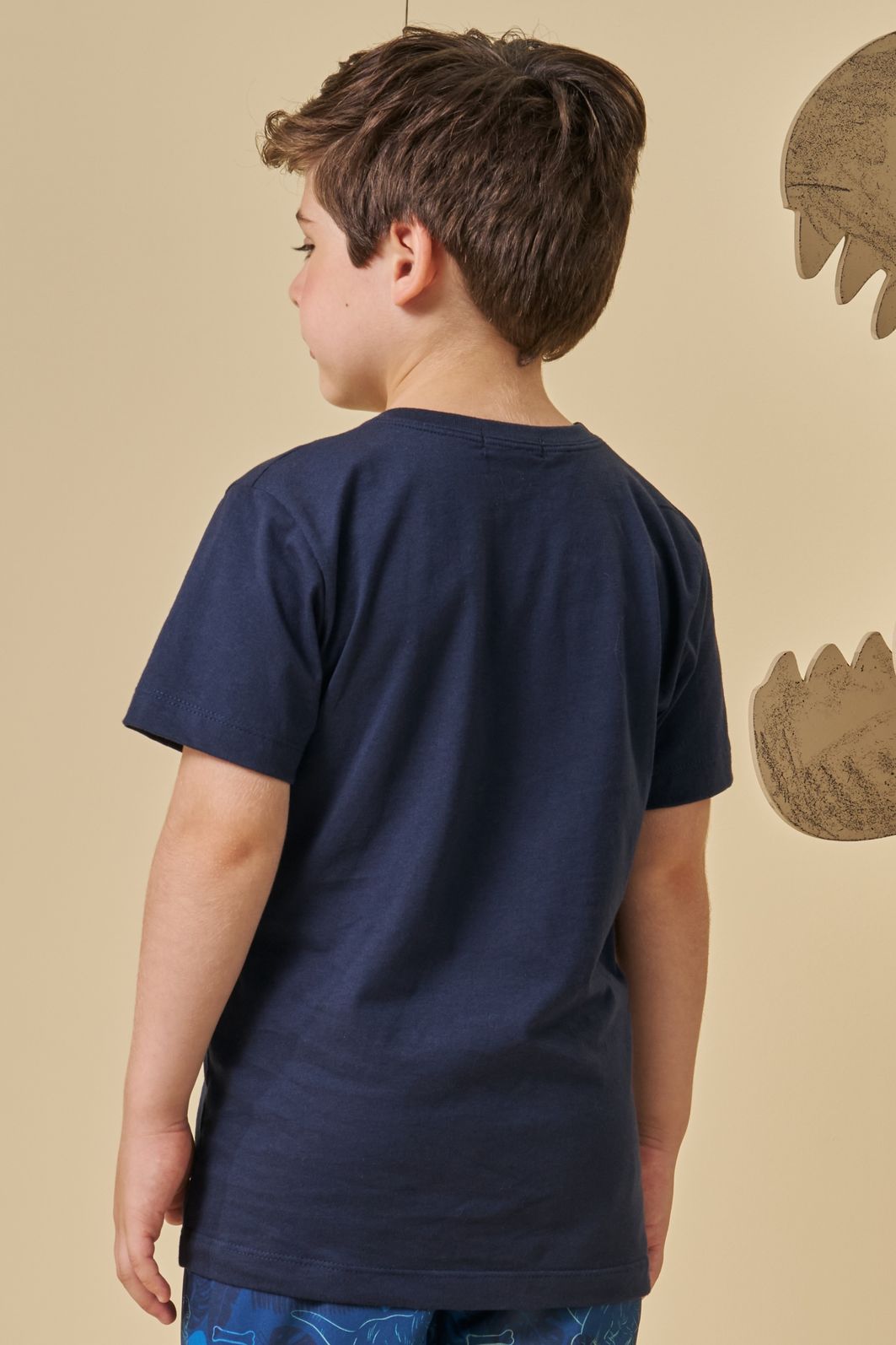 Camiseta em meia malha 94776 LucBoo Infantil Menino Camiseta em meia malha 94776 LucBoo Infantil Menino