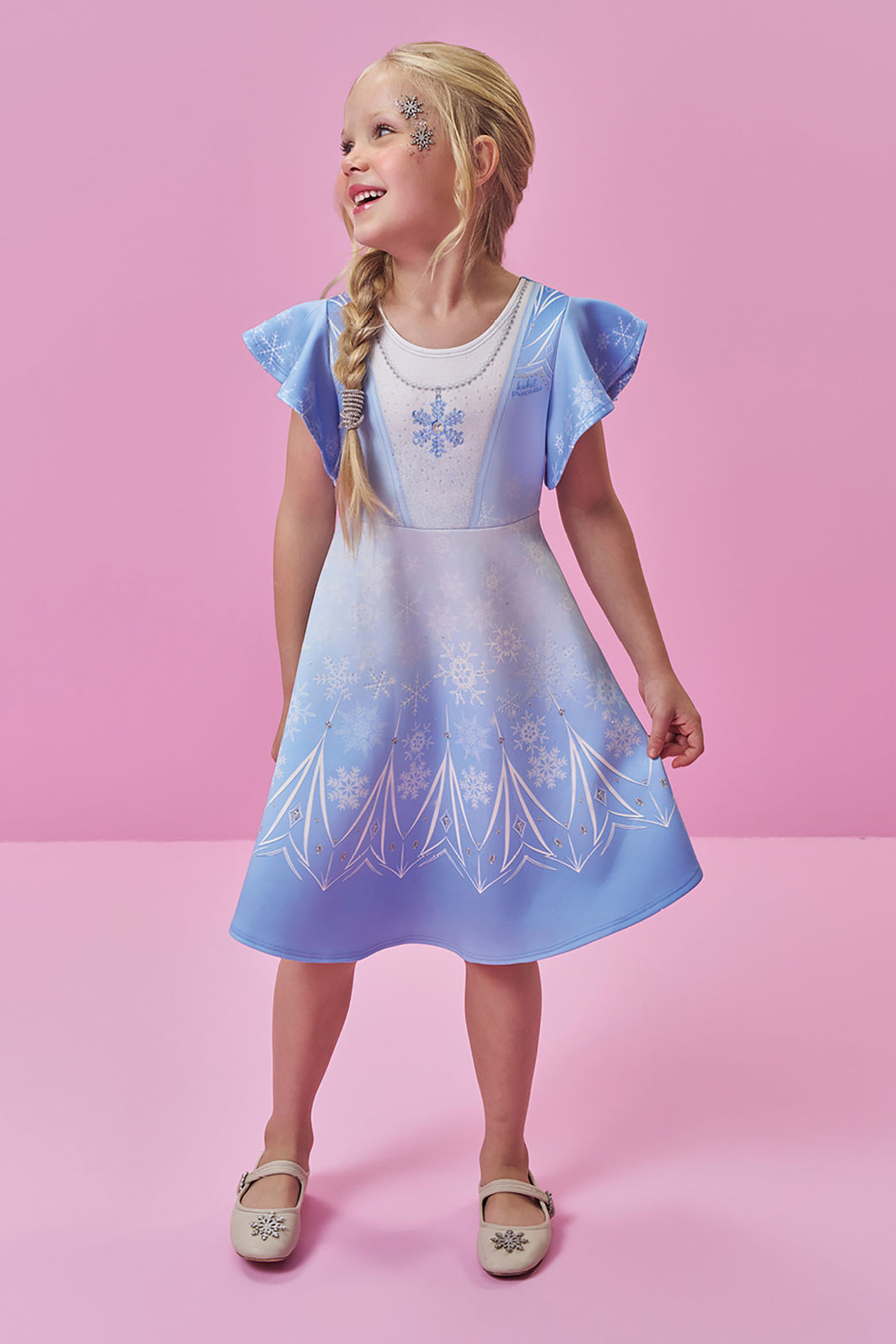 Vestido em fly tech 96803 Kukiê Infantil Menina Vestido em fly tech 96803 Kukiê Infantil Menina