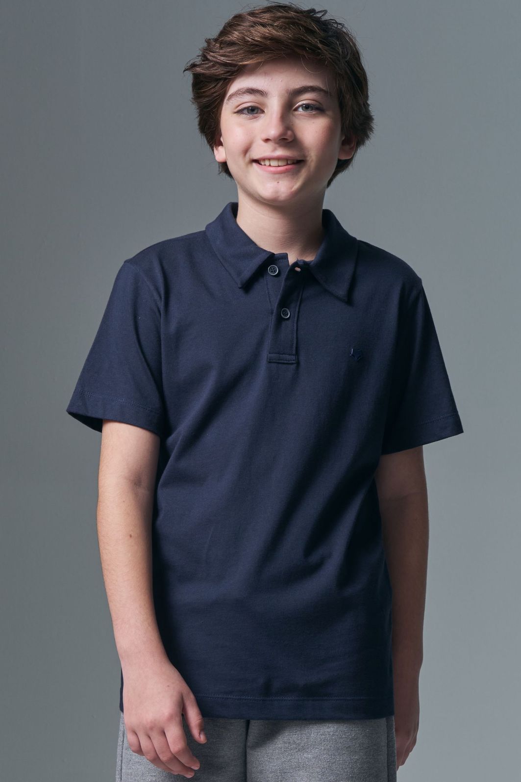 Camisa polo em meia malha 94872 Johnny Fox Teen Menino Camisa polo em meia malha 94872 Johnny Fox Teen Menino