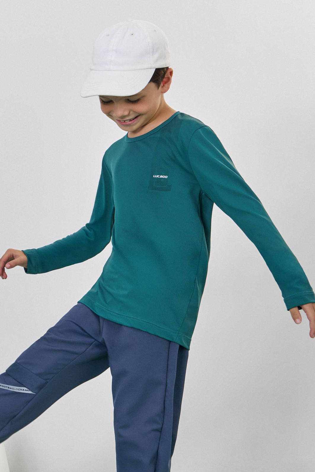 Camiseta em malha air fit 90428 LucBoo Infantil Menino Camiseta em malha air fit 90428 LucBoo Infantil Menino
