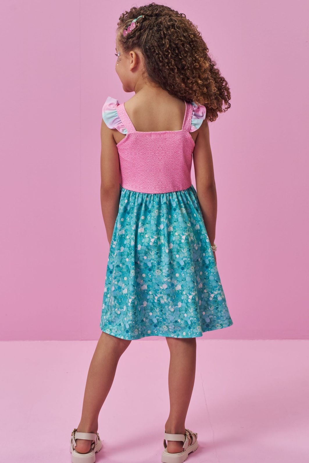 Vestido em malha power 96802 Kukiê Infantil Menina Vestido em malha power 96802 Kukiê Infantil Menina