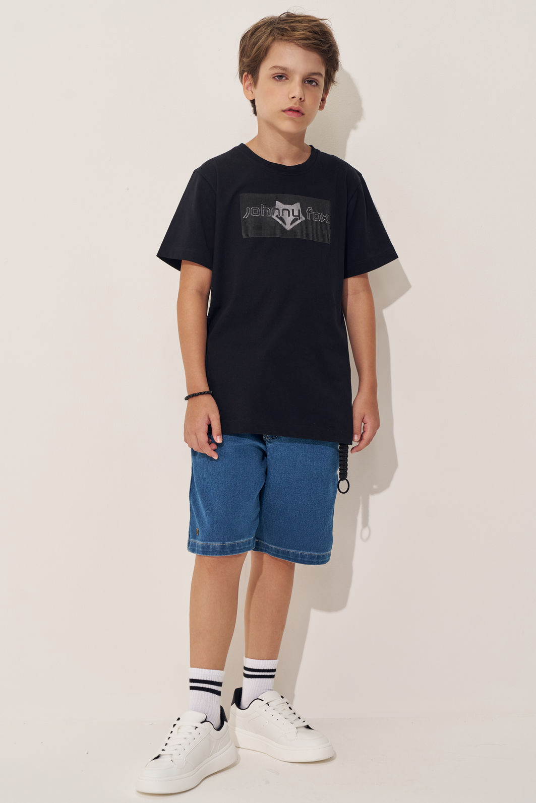Camiseta em meia malha 97809 Johnny Fox Teen Menino Camiseta em meia malha 97809 Johnny Fox Teen Menino