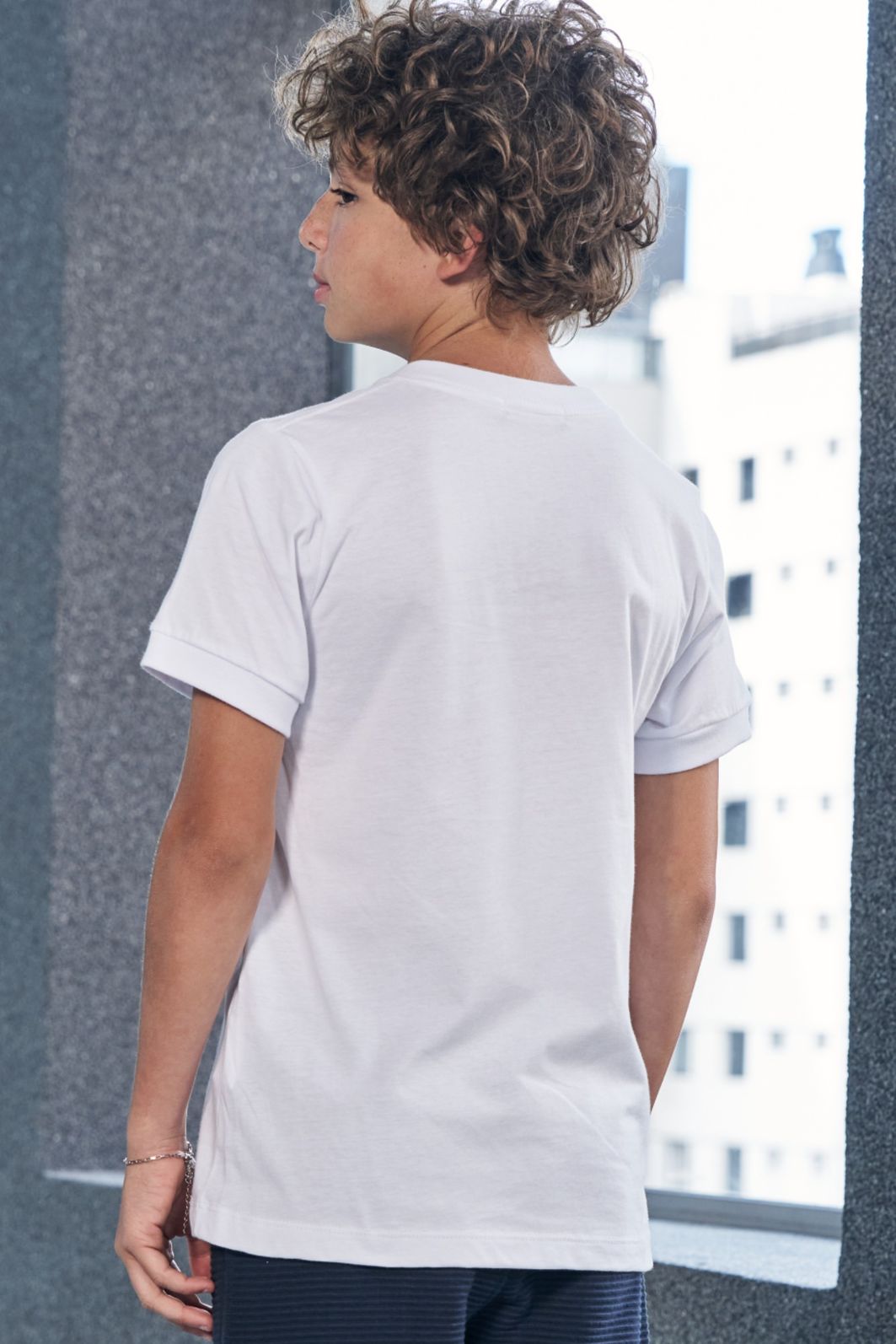Camiseta em meia malha 97849 Johnny Fox Teen Menino Camiseta em meia malha 97849 Johnny Fox Teen Menino