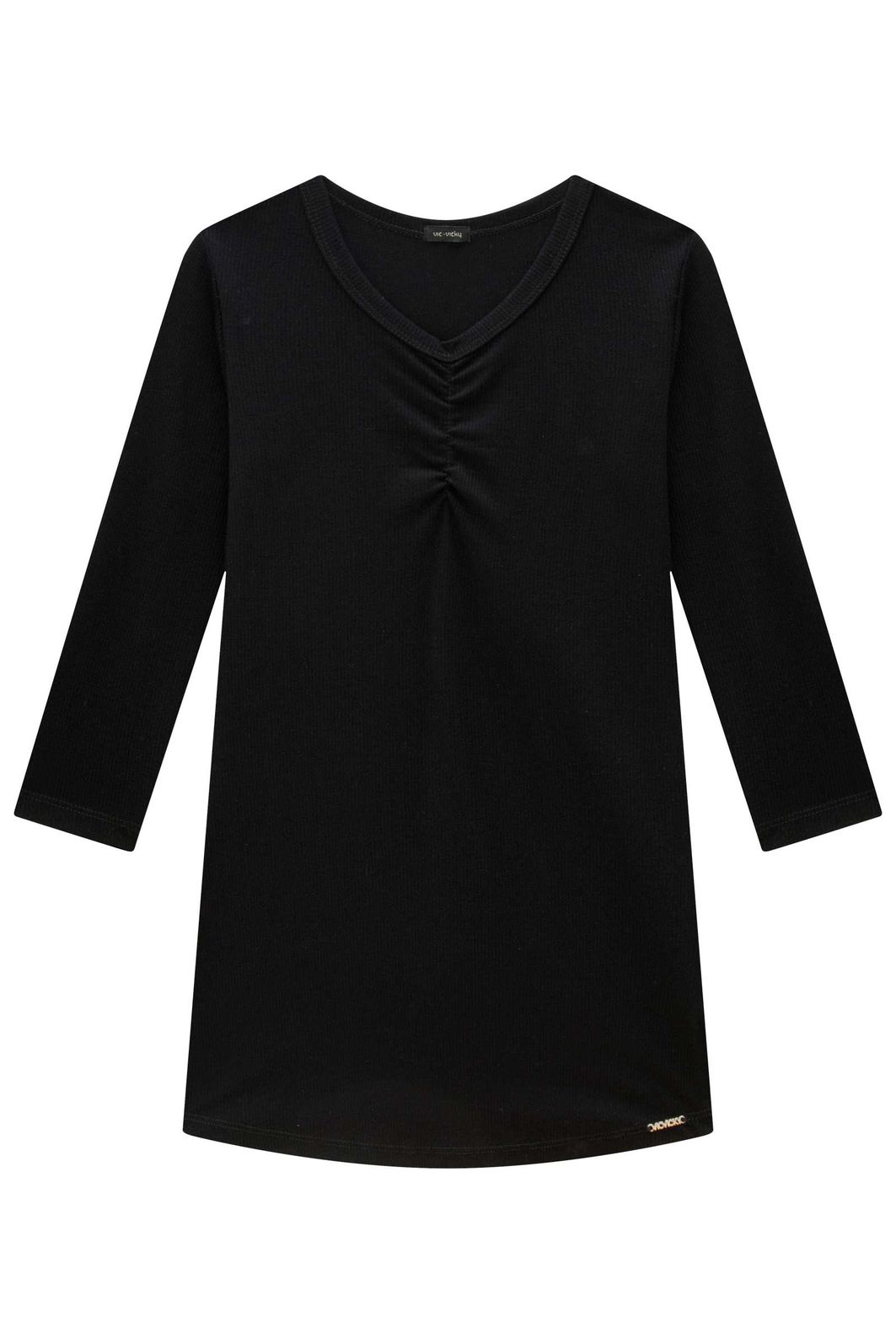 Vestido em canelado liz 89193 Vic Teen Menina Vestido em canelado liz 89193 Vic Teen Menina