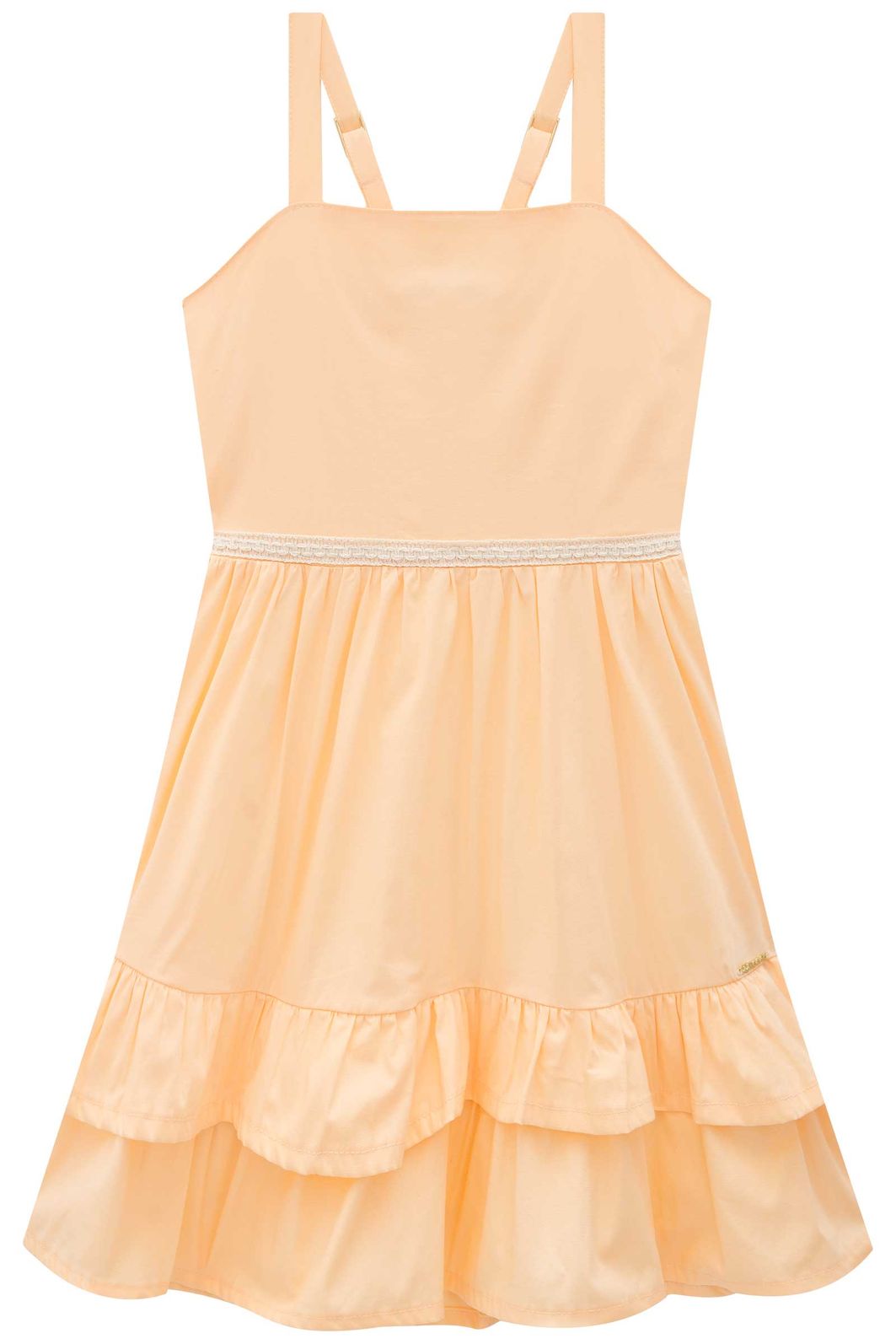 Vestido em tricoline mônaco com elastano 95517 Lilimoon Teen Menina Vestido em tricoline mônaco com elastano 95517 Lilimoon Teen Menina