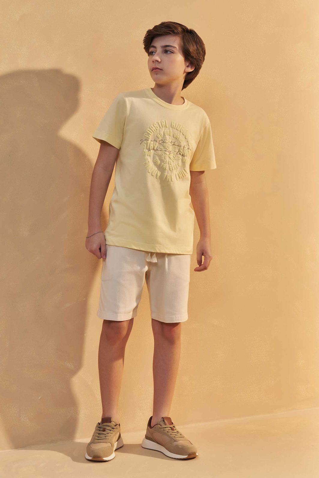 Camiseta em meia malha 96378 Johnny Fox Teen Menino Camiseta em meia malha 96378 Johnny Fox Teen Menino