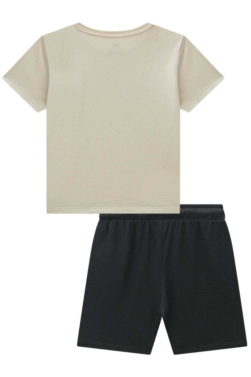 Conjunto de camiseta em meia malha e bermuda em molevisco com elastano 99238 Johnny Fox Teen Menino Conjunto de camiseta em meia malha e bermuda em molevisco com elastano 99238 Johnny Fox Teen Menino