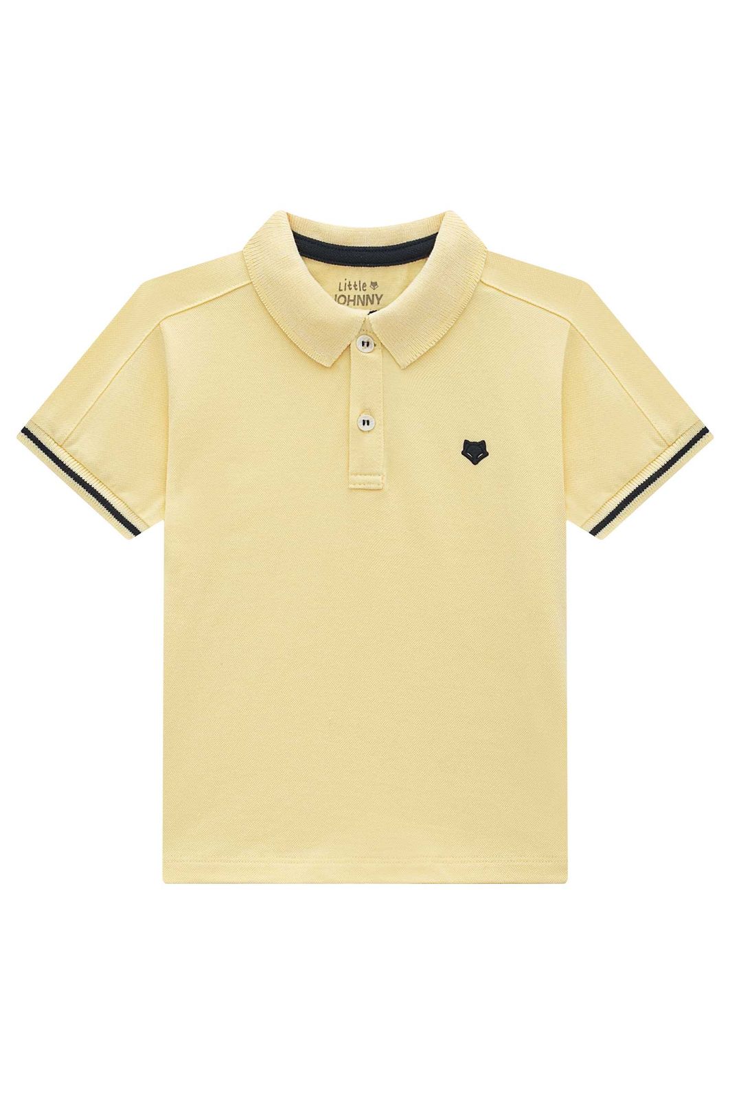 Camisa polo em piquet com elastano 99578 Johnny Fox Teen Menino Camisa polo em piquet com elastano 99578 Johnny Fox Teen Menino