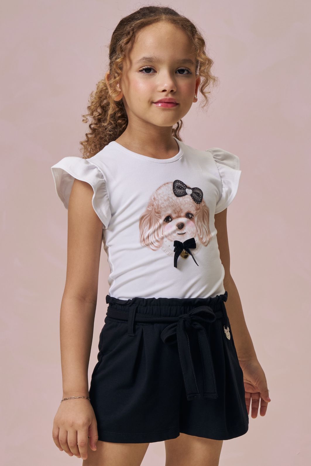 Blusa em cotton 95762 Infanti Infantil Menina Blusa em cotton 95762 Infanti Infantil Menina