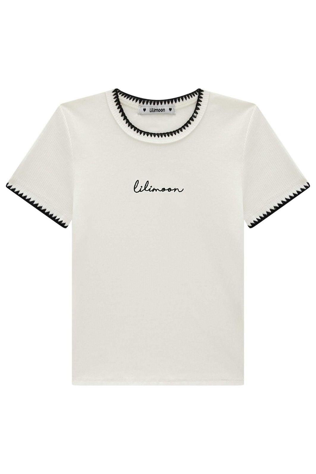 Blusa em canelado liz 97979 Lilimoon Teen Menina Blusa em canelado liz 97979 Lilimoon Teen Menina
