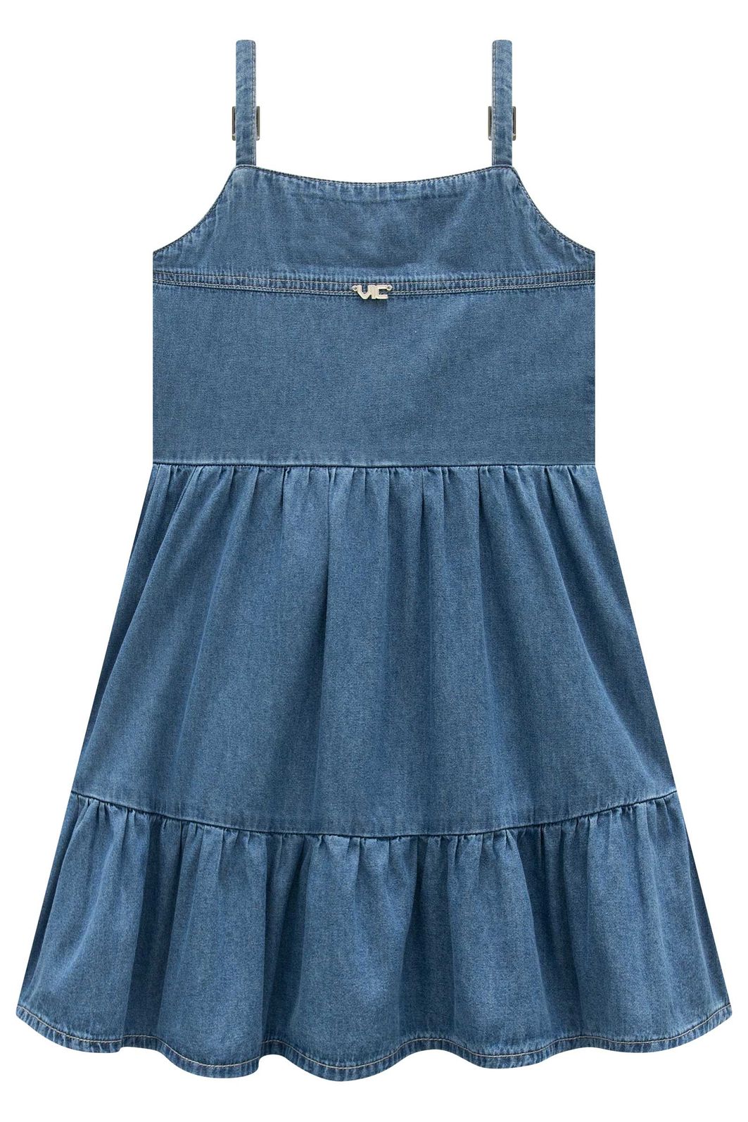 Vestido em jeans 99253 Vic Teen Menina Vestido em jeans 99253 Vic Teen Menina
