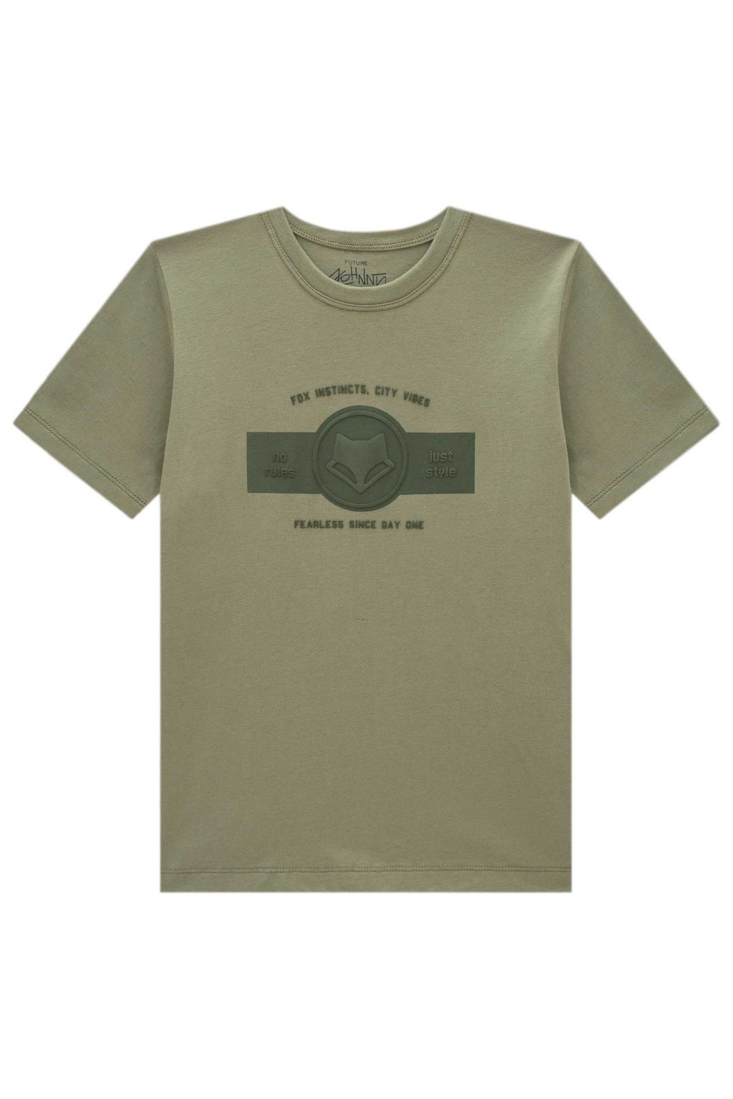 Camiseta em meia malha 97807 Johnny Fox Teen Menino Camiseta em meia malha 97807 Johnny Fox Teen Menino