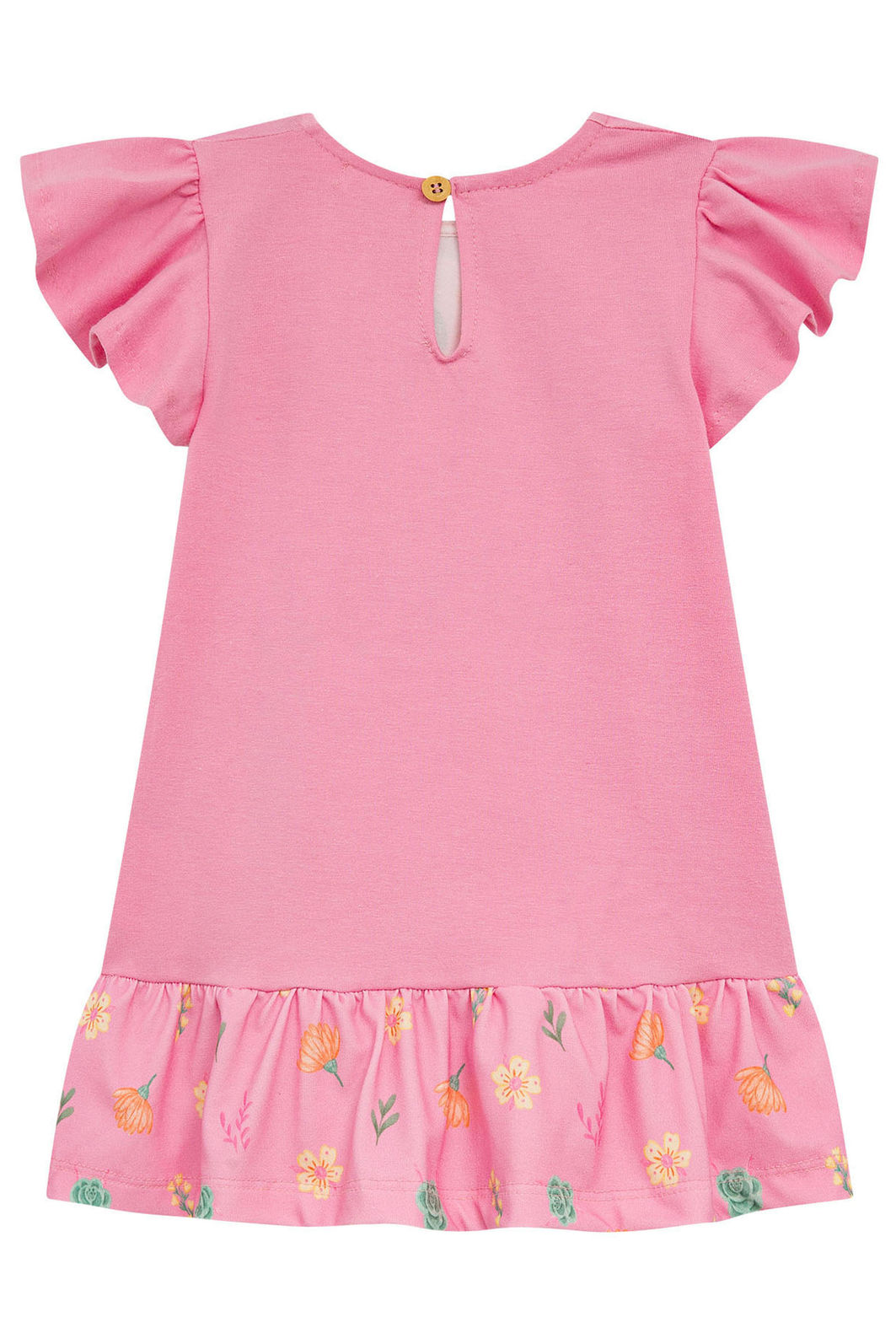 Vestido em cotton 95537 Kukiê Bebê Menina Vestido em cotton 95537 Kukiê Bebê Menina