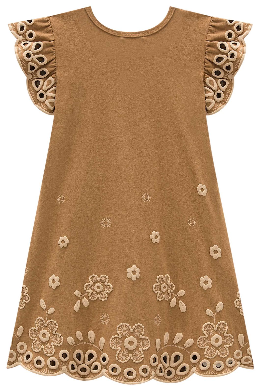 Vestido em cotton 21720 Infanti Infantil Menina Vestido em cotton 21720 Infanti Infantil Menina