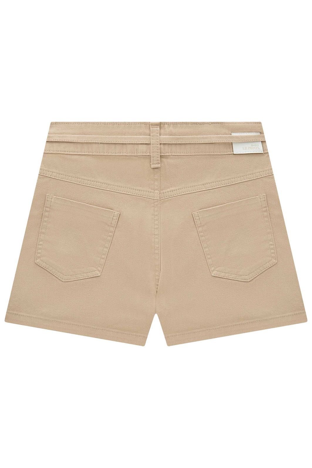 Shorts em sarja com elastano 94607 Lilimoon Teen Menina Shorts em sarja com elastano 94607 Lilimoon Teen Menina