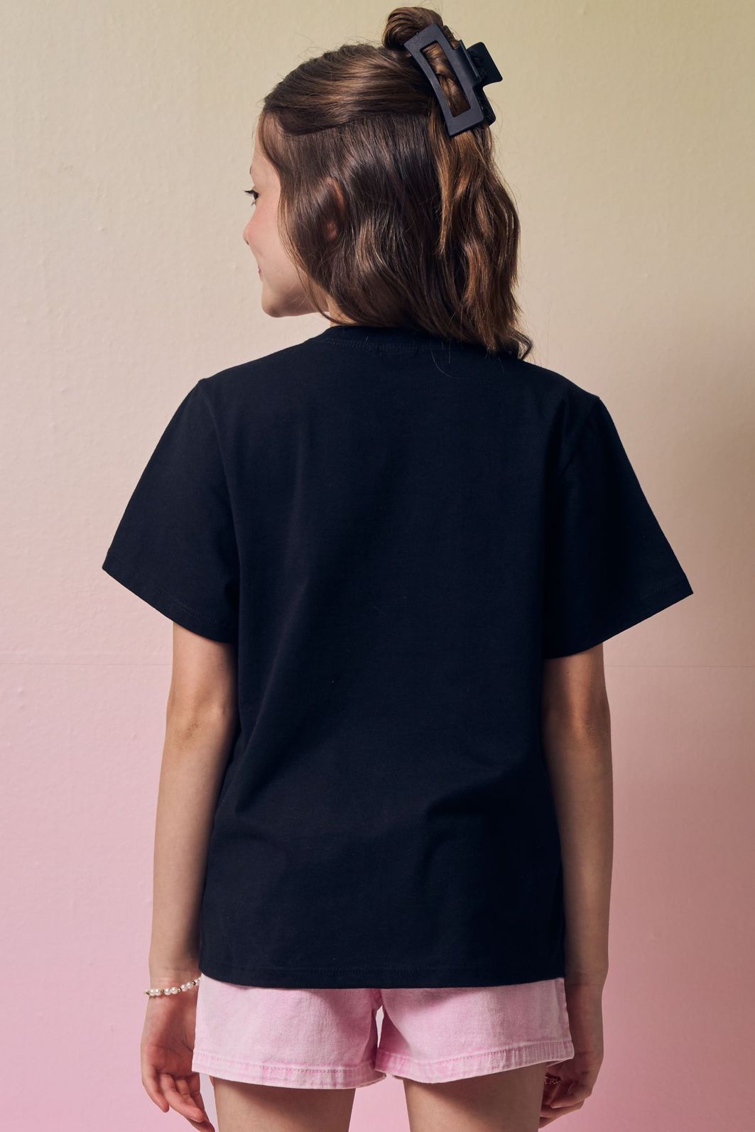 Blusa comfy em meia malha 95197 Vic Teen Menina Blusa comfy em meia malha 95197 Vic Teen Menina