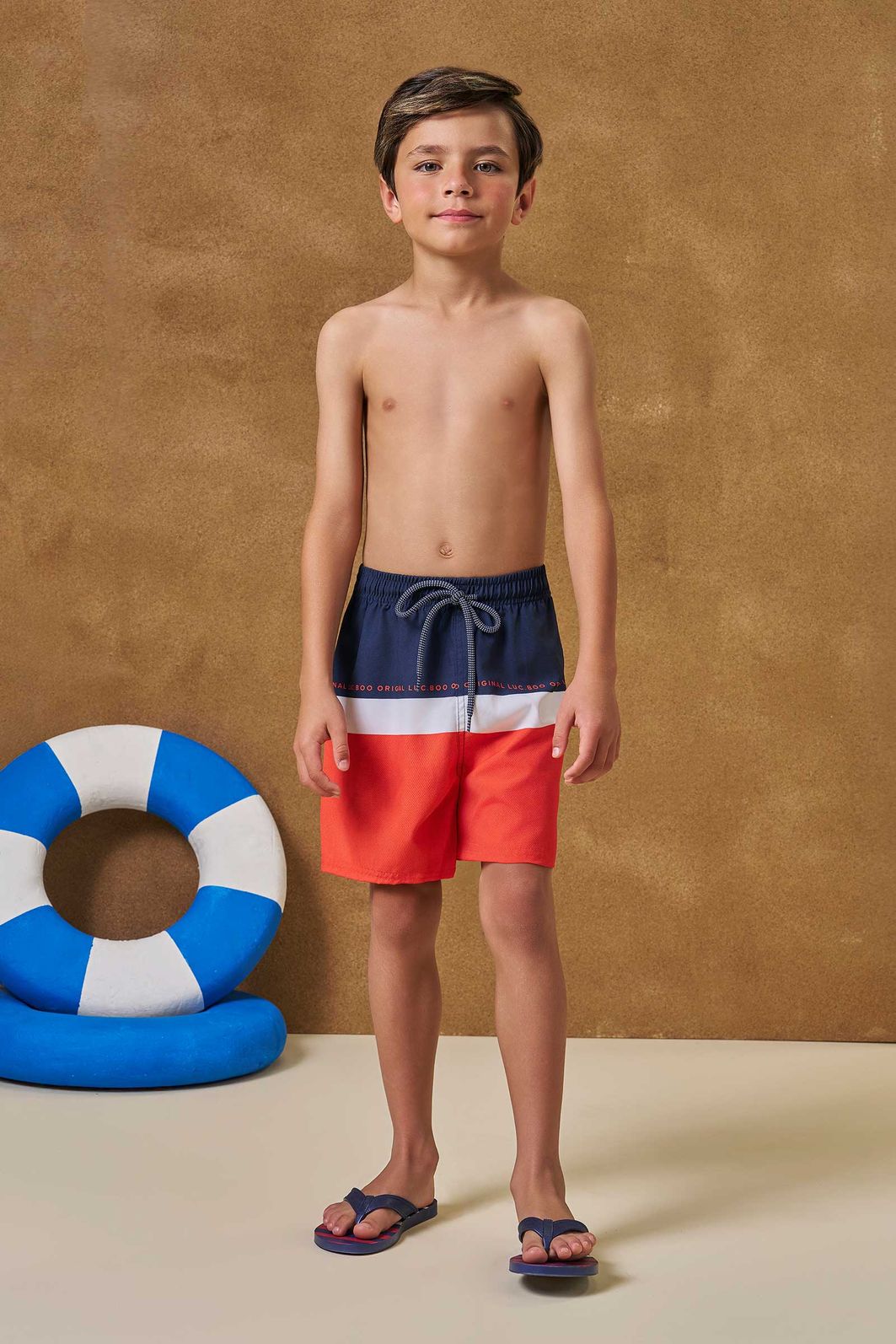 Bermuda em nylon com elastano 97578 LucBoo Infantil Menino Bermuda em nylon com elastano 97578 LucBoo Infantil Menino