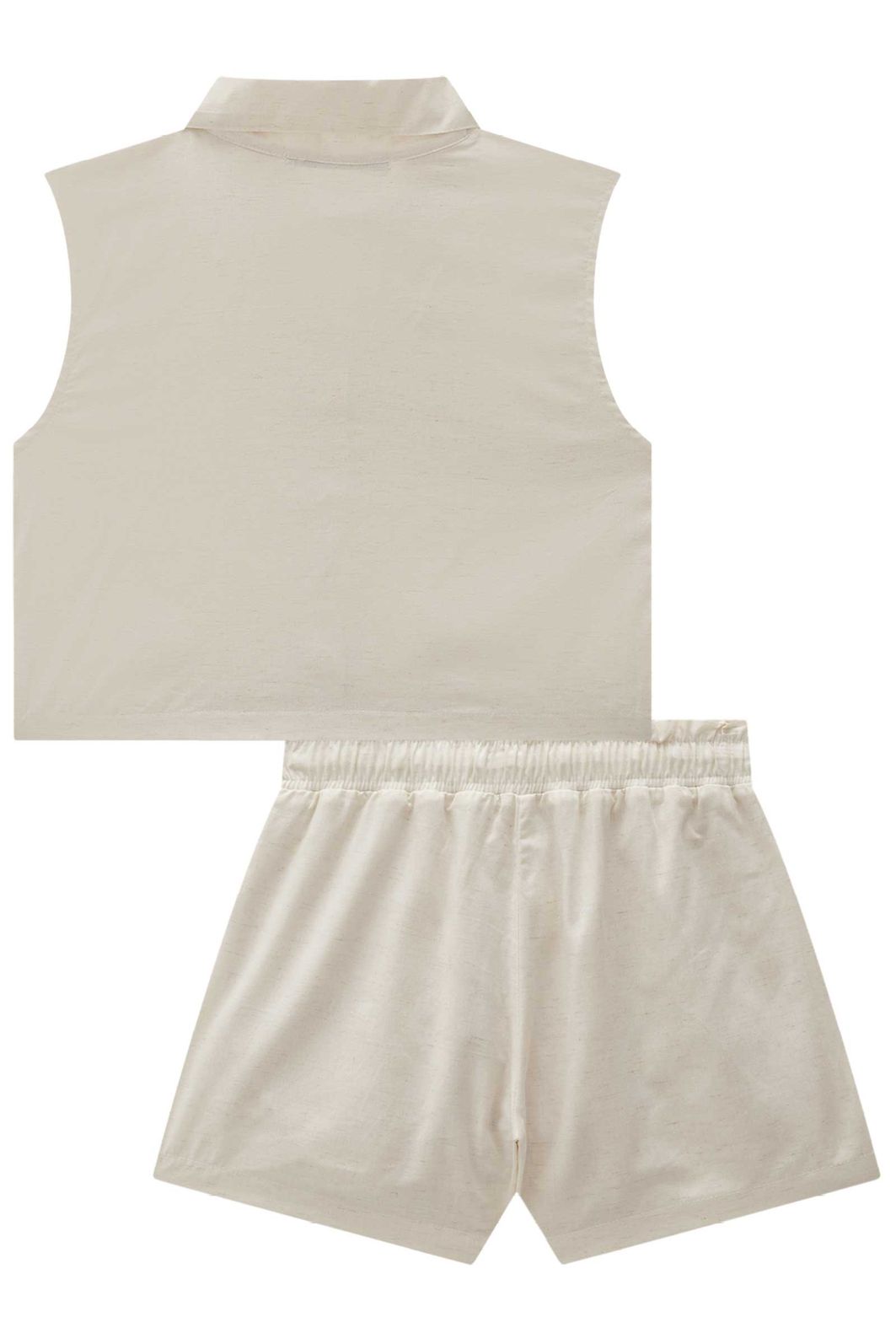 Conjunto de regata e shorts em linho deluxe 99332 Lilimoon Teen Menina Conjunto de regata e shorts em linho deluxe 99332 Lilimoon Teen Menina