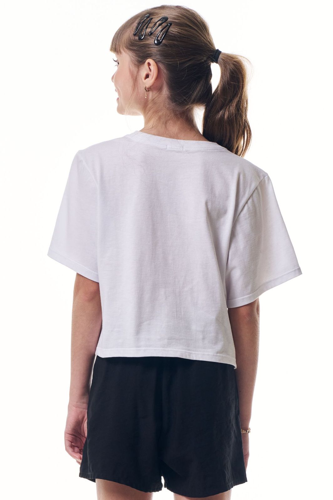 Blusa em meia malha 95604 Vic Teen Menina Blusa em meia malha 95604 Vic Teen Menina