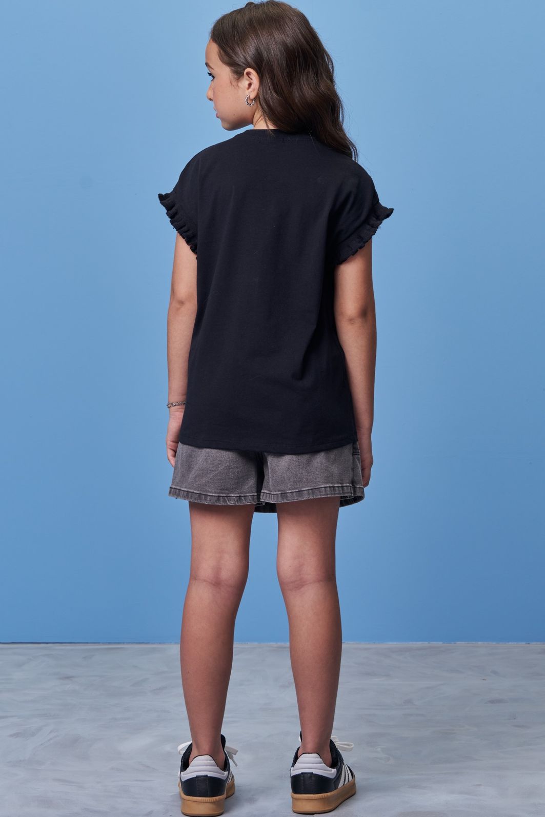 Blusa em meia malha 97928 Vic Teen Menina Blusa em meia malha 97928 Vic Teen Menina