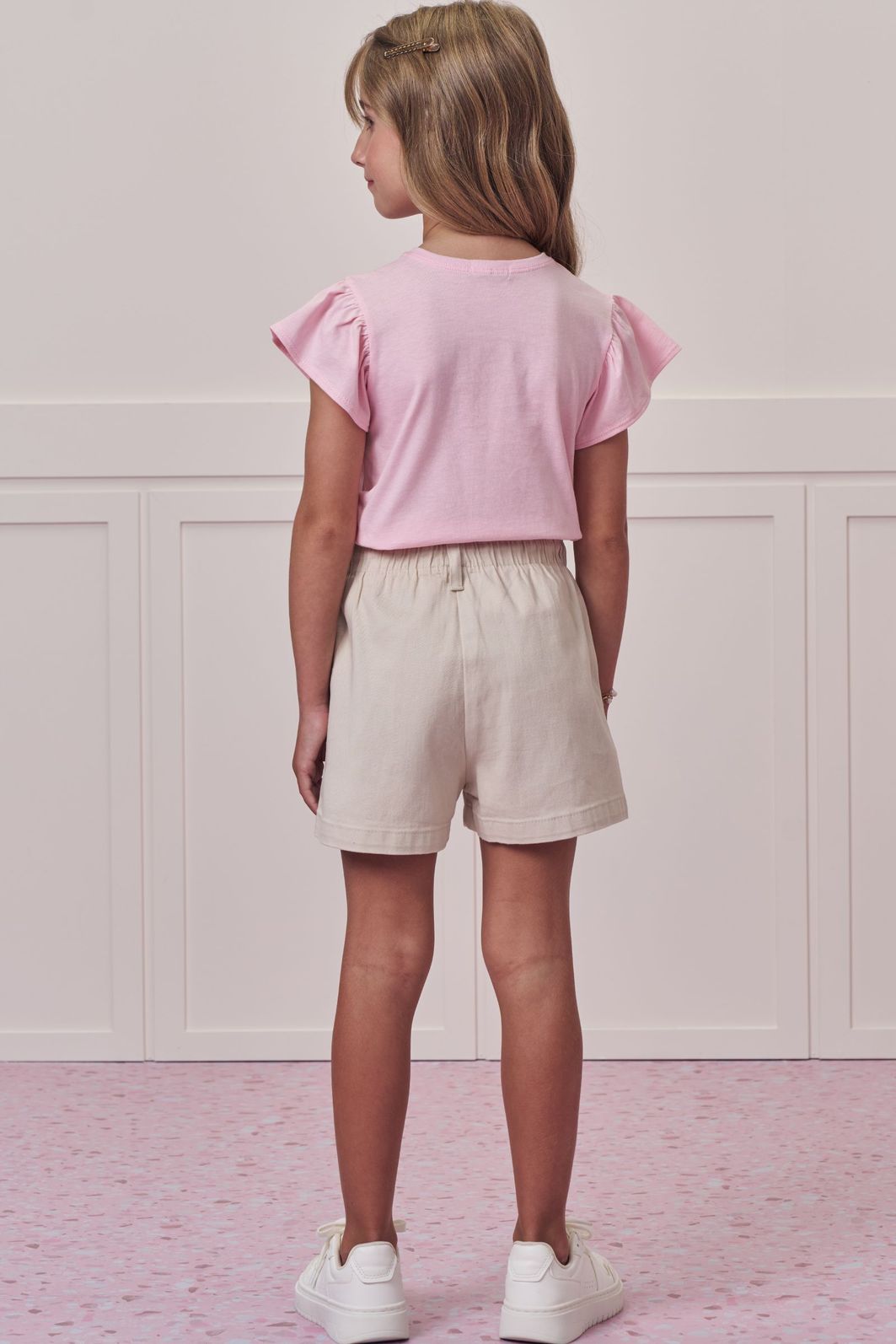 Blusa em meia malha 98580 Infanti Infantil Menina Blusa em meia malha 98580 Infanti Infantil Menina