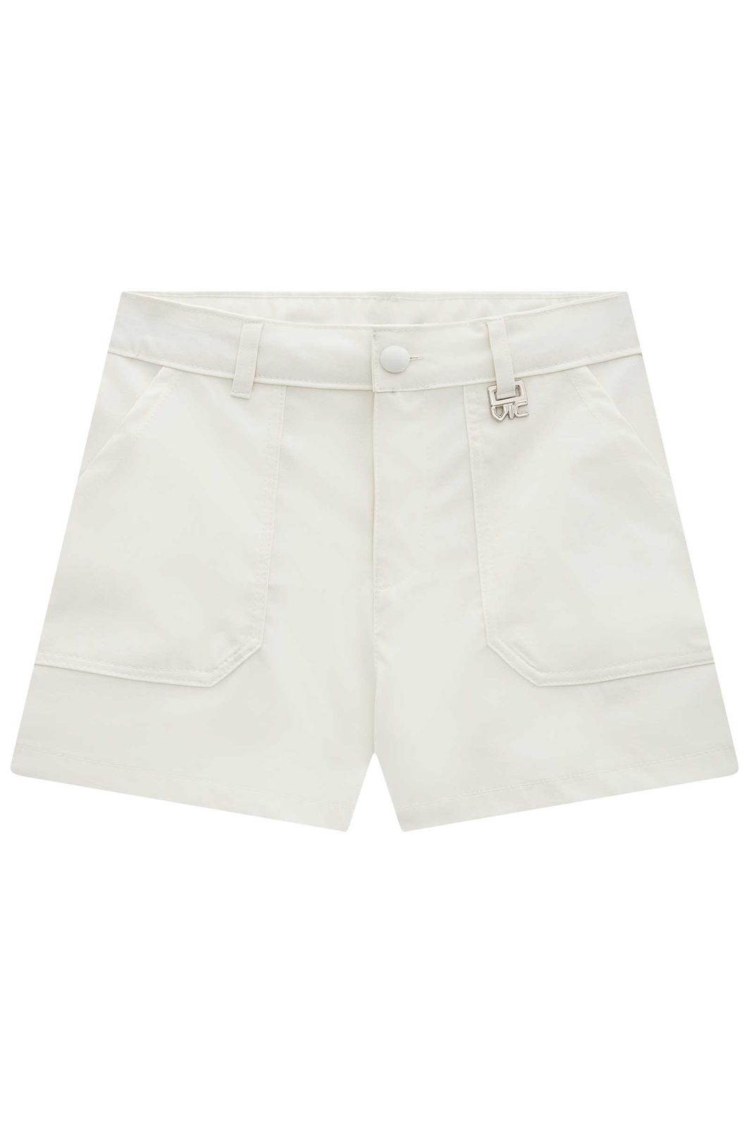 Shorts em alfaiataria tecno cargo 95638 Vic Teen Menina Shorts em alfaiataria tecno cargo 95638 Vic Teen Menina