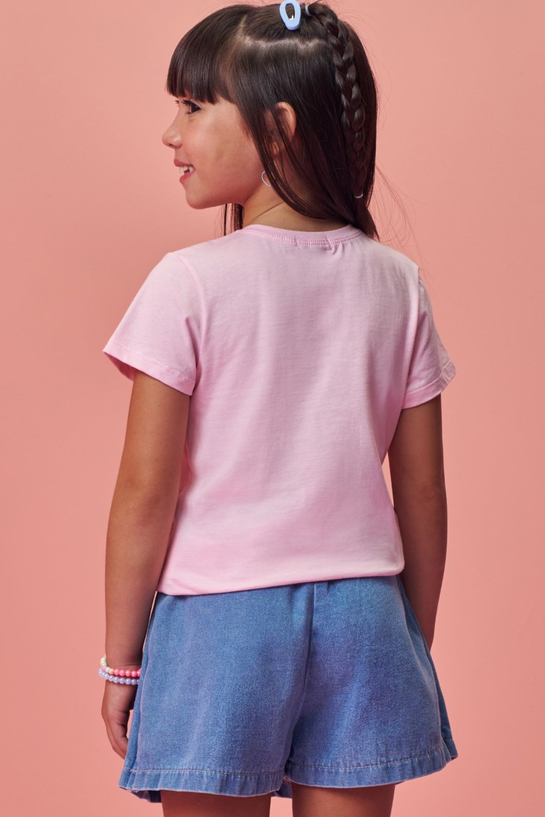 Blusa em meia malha 99303 Infanti Infantil Menina Blusa em meia malha 99303 Infanti Infantil Menina