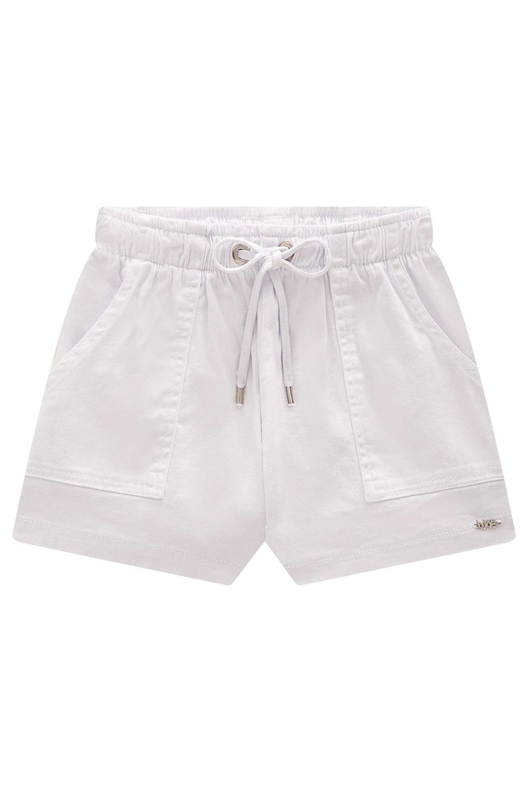 Shorts em sarja com elastano 98747 Kukiê Infantil Menina Shorts em sarja com elastano 98747 Kukiê Infantil Menina