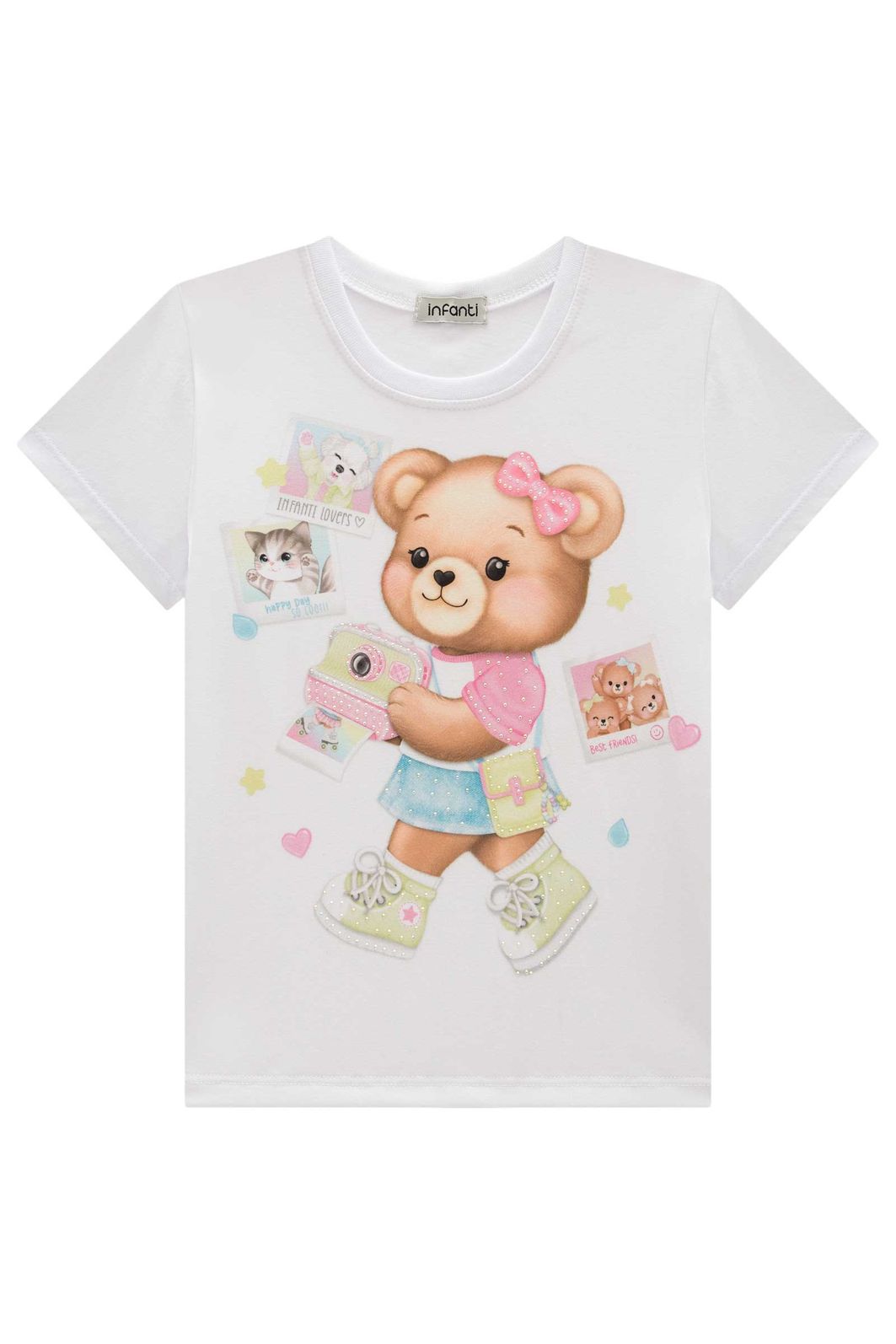 Blusa em meia malha 98995 Infanti Infantil Menina Blusa em meia malha 98995 Infanti Infantil Menina