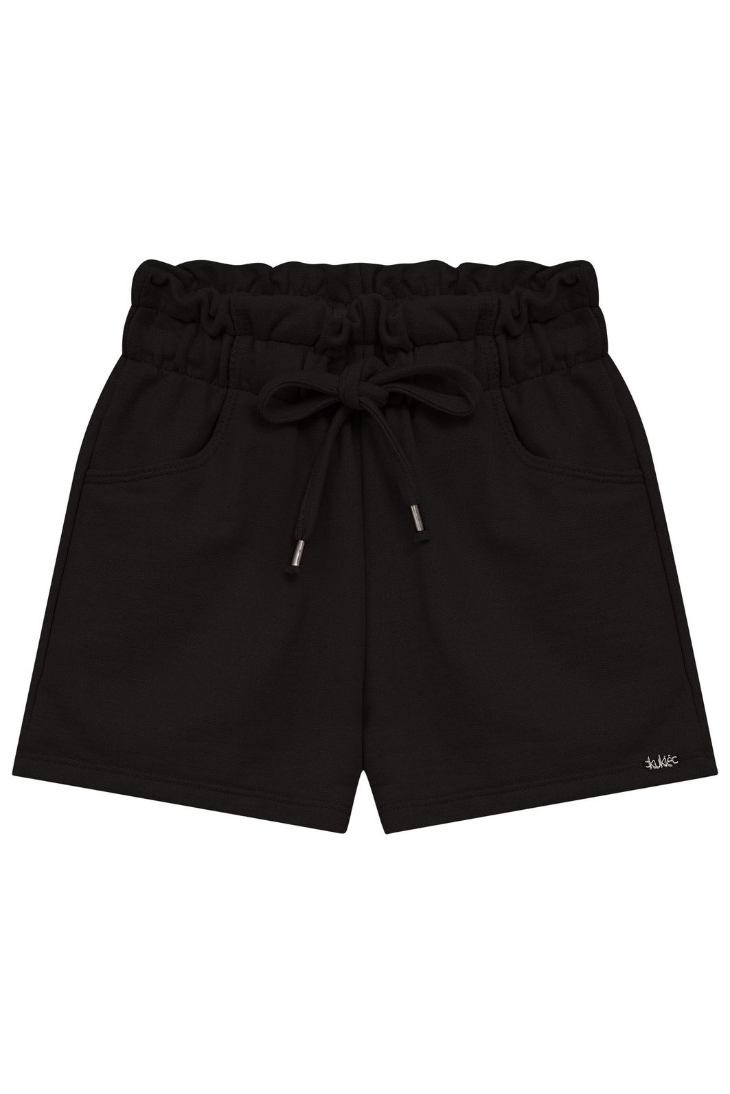Shorts em moletom sem pelúcia 94351 Kukiê Infantil Menina Shorts em moletom sem pelúcia 94351 Kukiê Infantil Menina