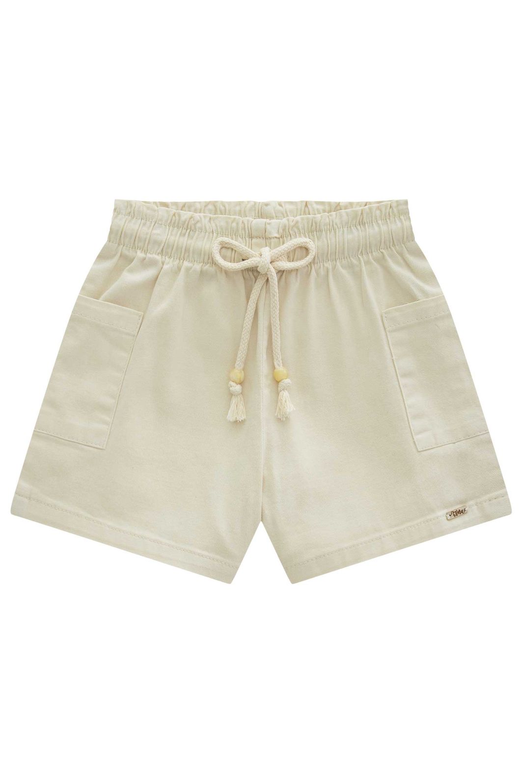 Shorts em sarja com elastano 94947 Infanti Infantil Menina