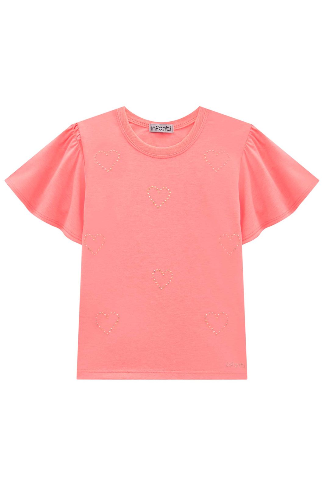 Blusa em meia malha 94595 Infanti Infantil Menina Blusa em meia malha 94595 Infanti Infantil Menina