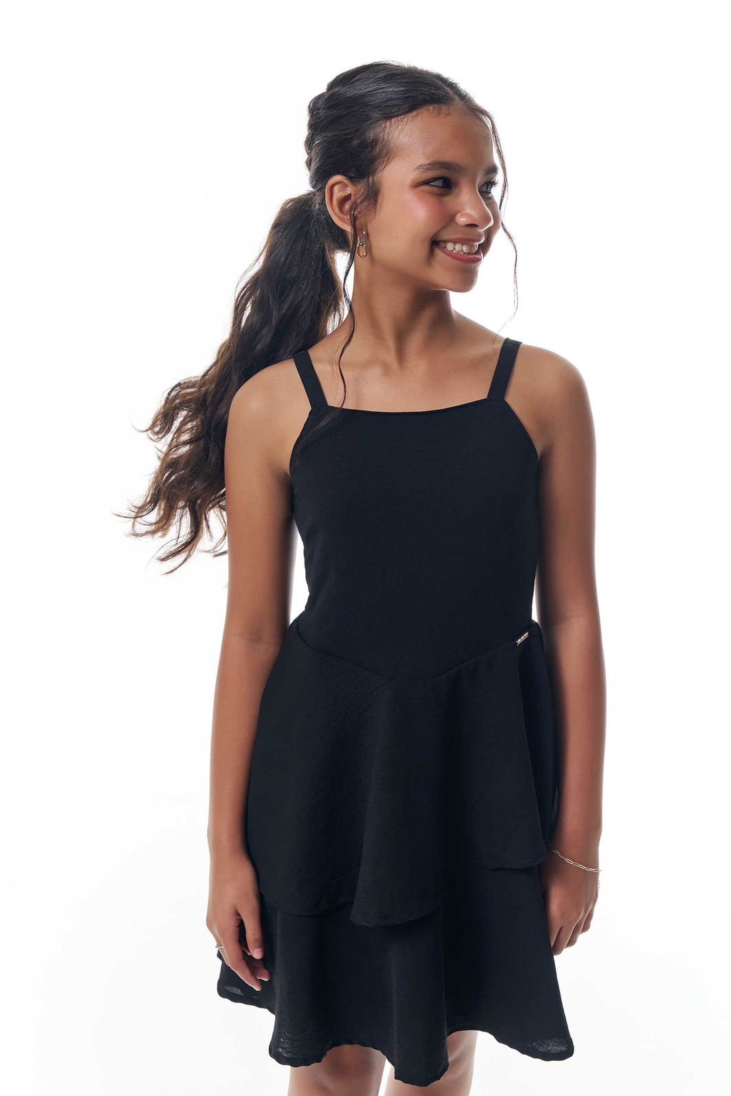 Vestido em alfaiataria corsica 95588 Vic Teen Menina Vestido em alfaiataria corsica 95588 Vic Teen Menina