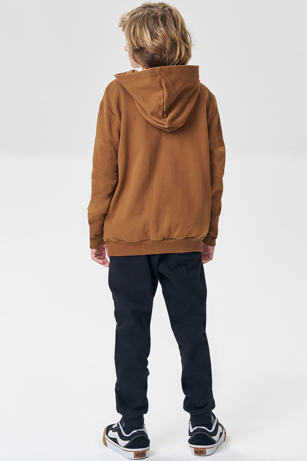 Calça jogger em moletom com pelúcia 93096 Johnny Fox Teen Menino Calça jogger em moletom com pelúcia 93096 Johnny Fox Teen Menino