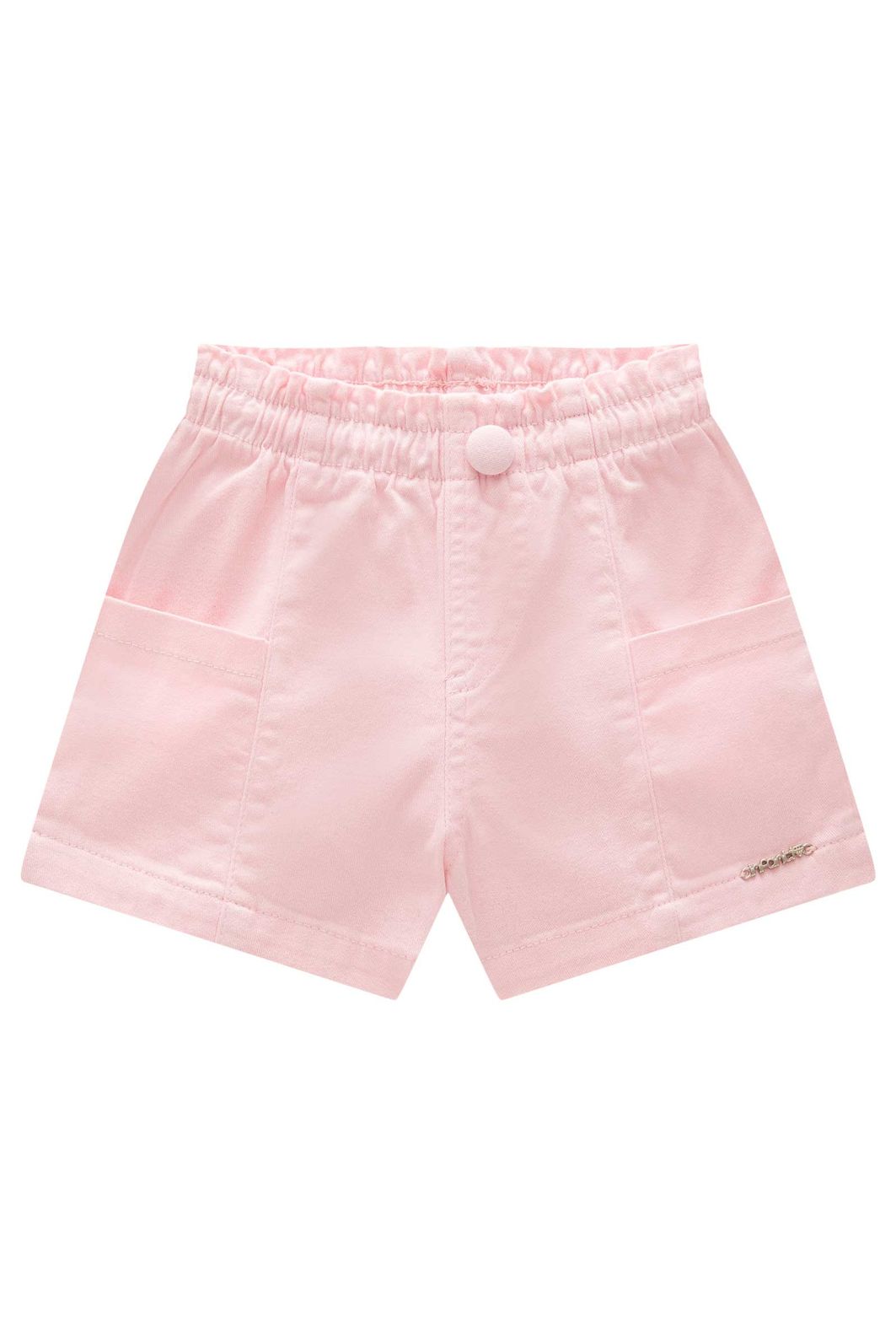 Shorts em sarja com elastano 95341 Infanti Infantil Menina