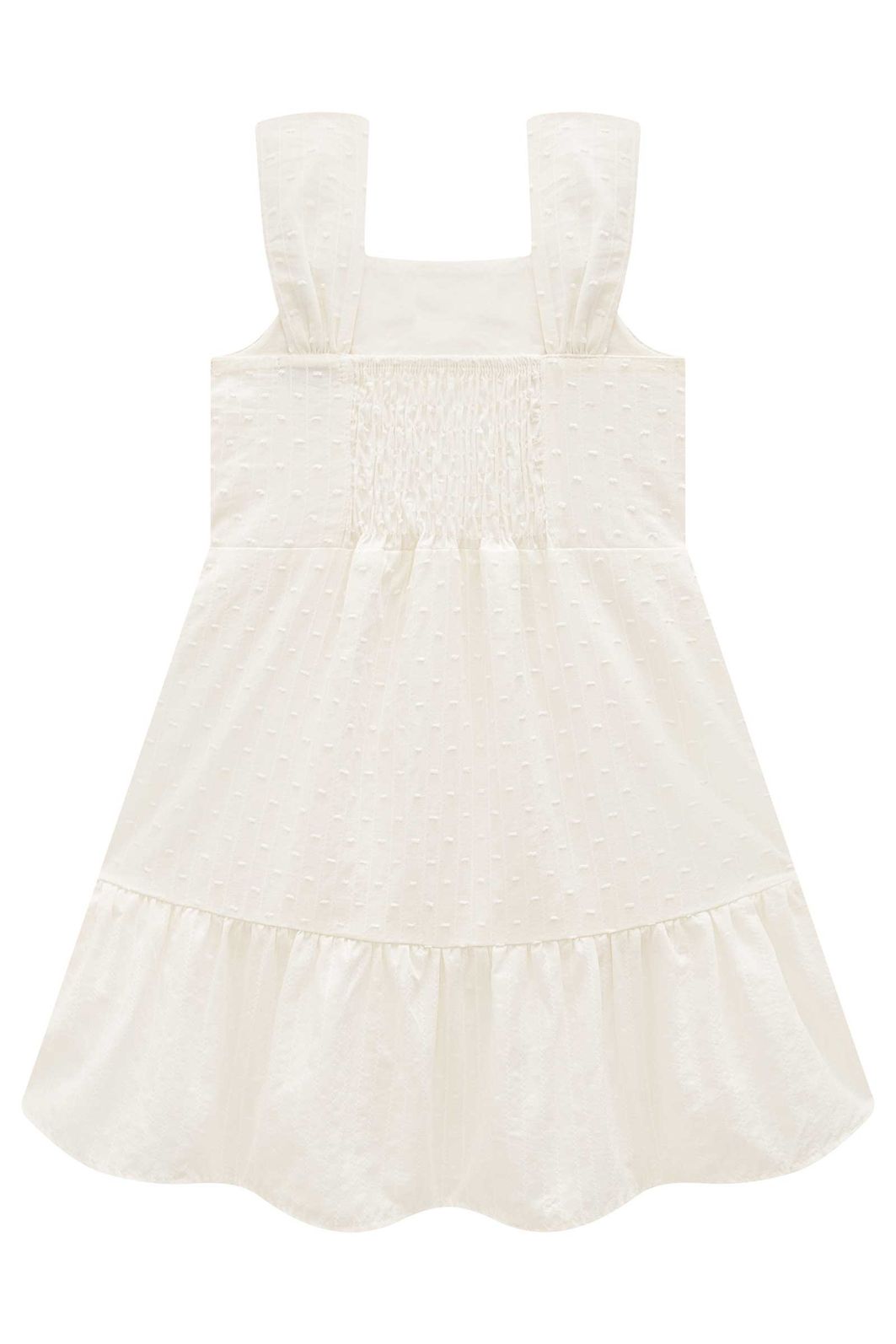 Vestido em tricoline maquinetado 96671 Infanti Infantil Menina Vestido em tricoline maquinetado 96671 Infanti Infantil Menina