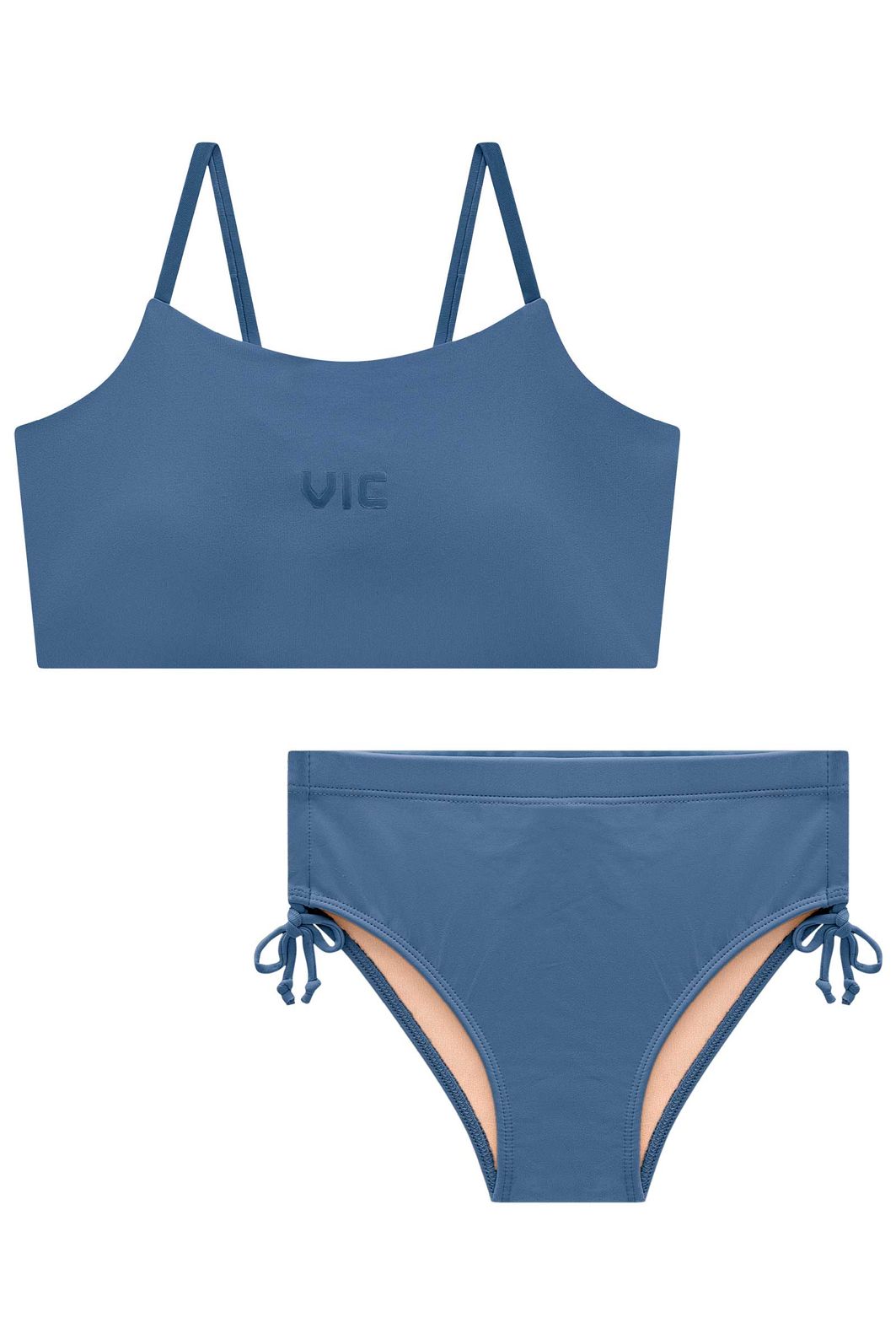 Conjunto de biquíni em malha poliamida UV50 99219 Vic Teen Menina Conjunto de biquíni em malha poliamida UV50 99219 Vic Teen Menina