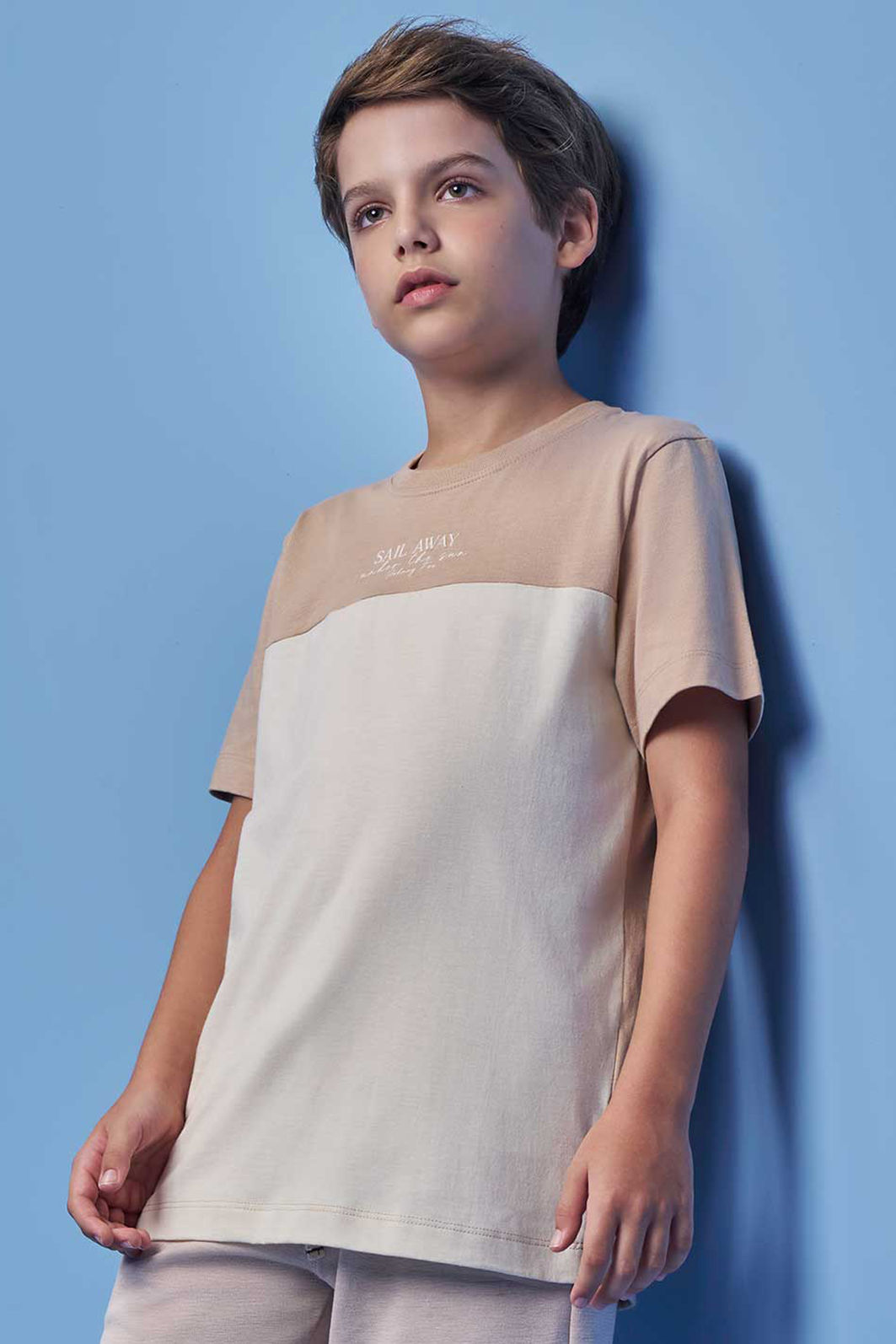 Camiseta em meia malha 98663 Johnny Fox Teen Menino Camiseta em meia malha 98663 Johnny Fox Teen Menino