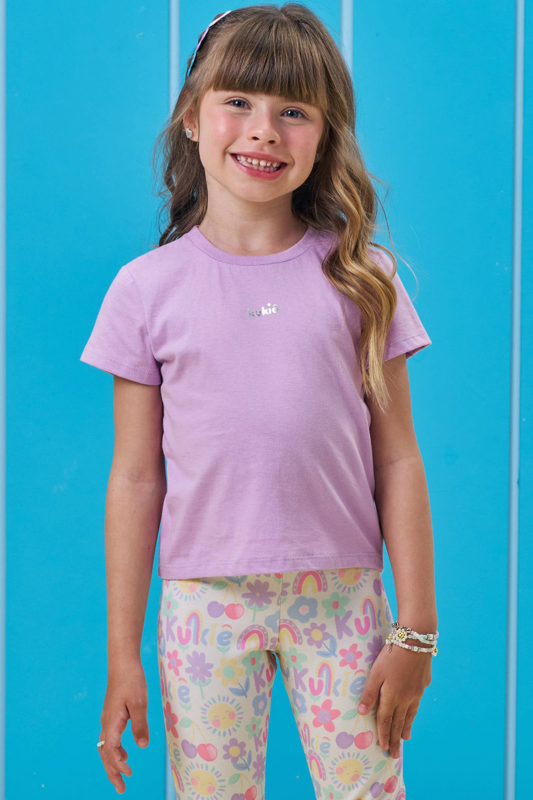 Blusa em meia malha 94345 Kukiê Infantil Menina Blusa em meia malha 94345 Kukiê Infantil Menina