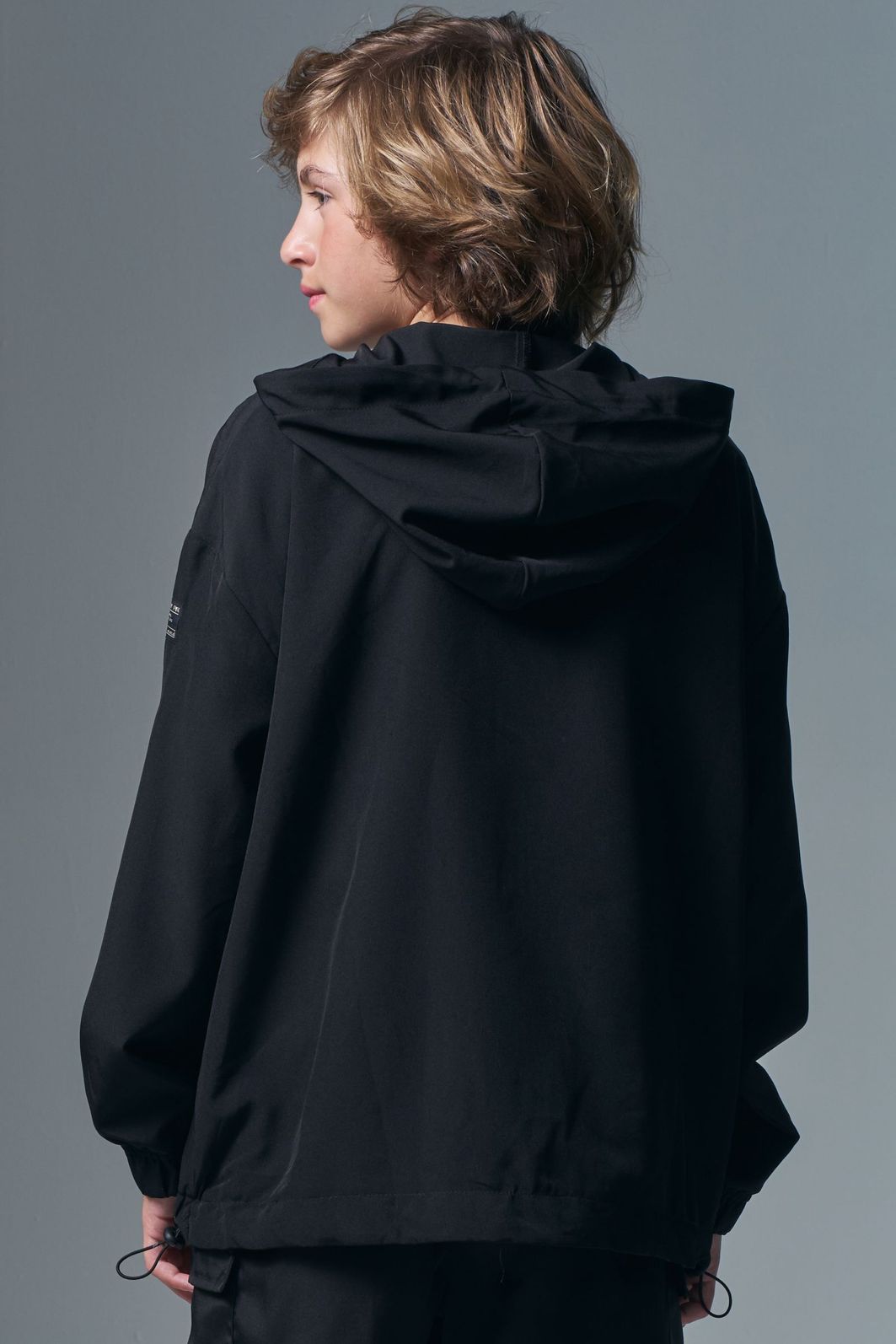 Jaqueta over corta vento em nylon hidronatic super soft com elastano 97177 Johnny Fox Teen Menino Jaqueta over corta vento em nylon hidronatic super soft com elastano 97177 Johnny Fox Teen Menino
