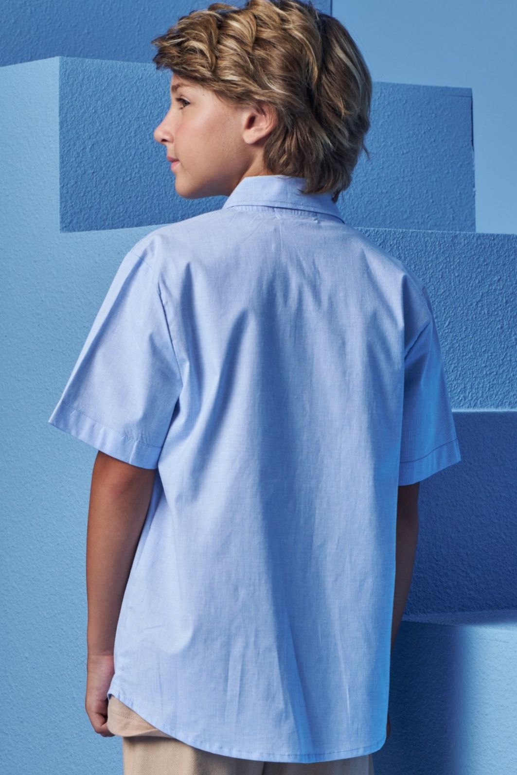 Camisa em tricoline listrada andes 98815 Johnny Fox Teen Menino Camisa em tricoline listrada andes 98815 Johnny Fox Teen Menino
