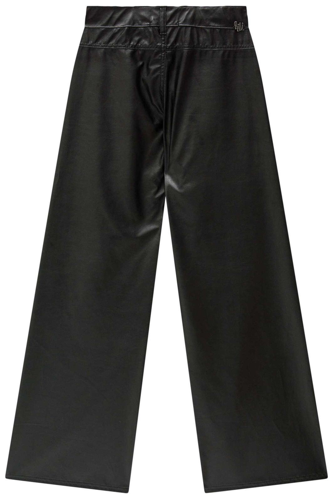 Calça wide leg em couro sintético 90347 Lilimoon Teen Menina Calça wide leg em couro sintético 90347 Lilimoon Teen Menina