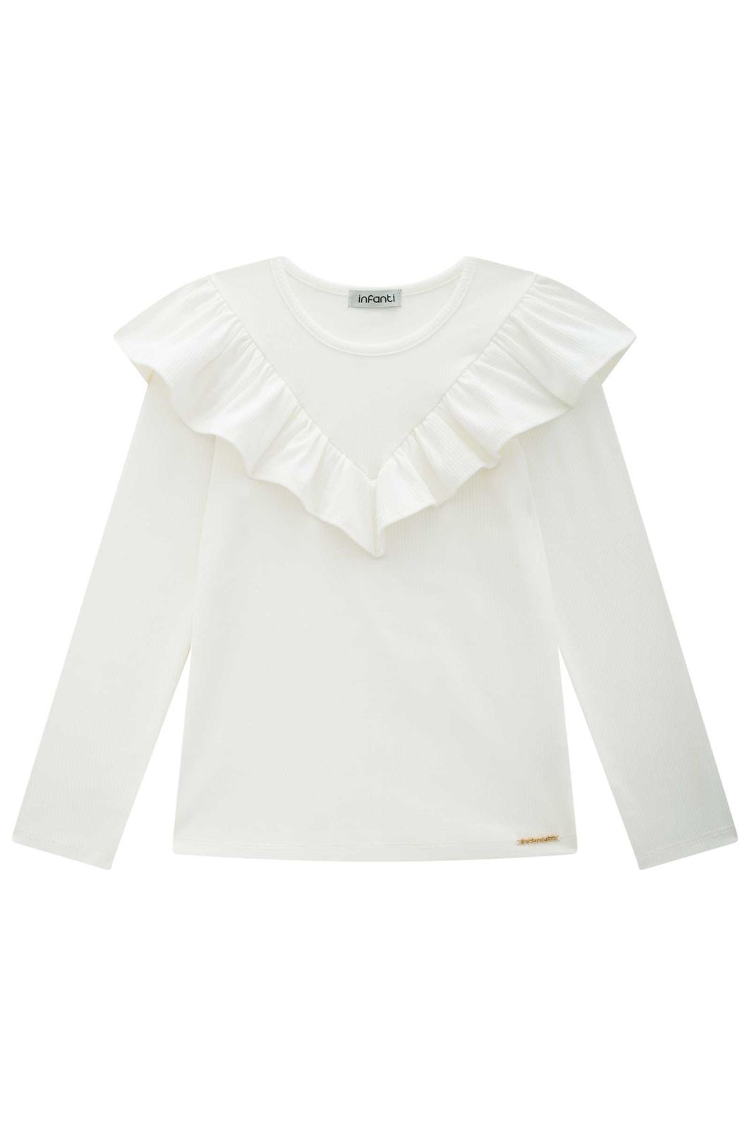 Blusa em canelado liz 89804 Infanti Infantil Menina Blusa em canelado liz 89804 Infanti Infantil Menina
