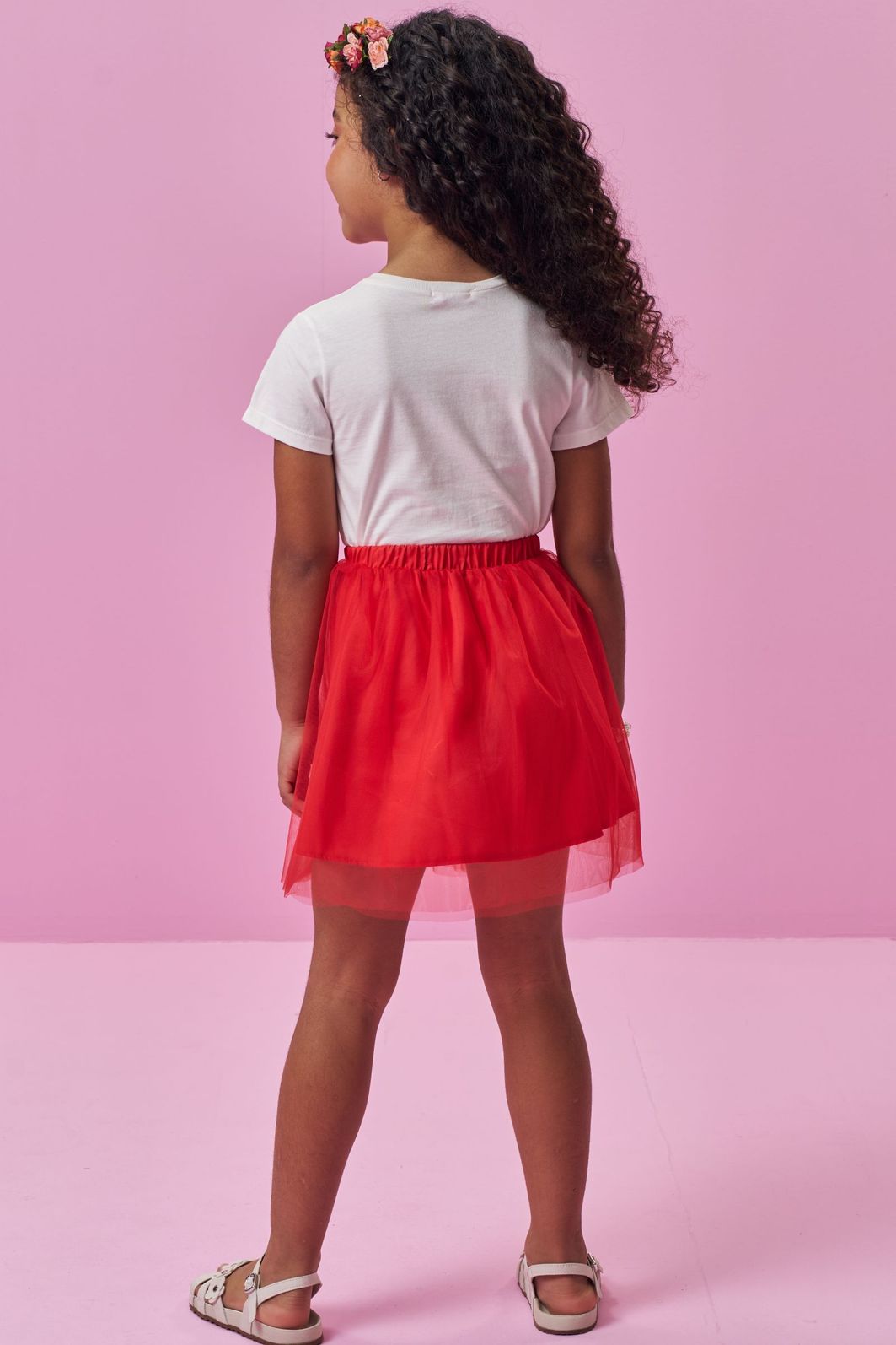 Blusa em meia malha 96795 Kukiê Infantil Menina Blusa em meia malha 96795 Kukiê Infantil Menina