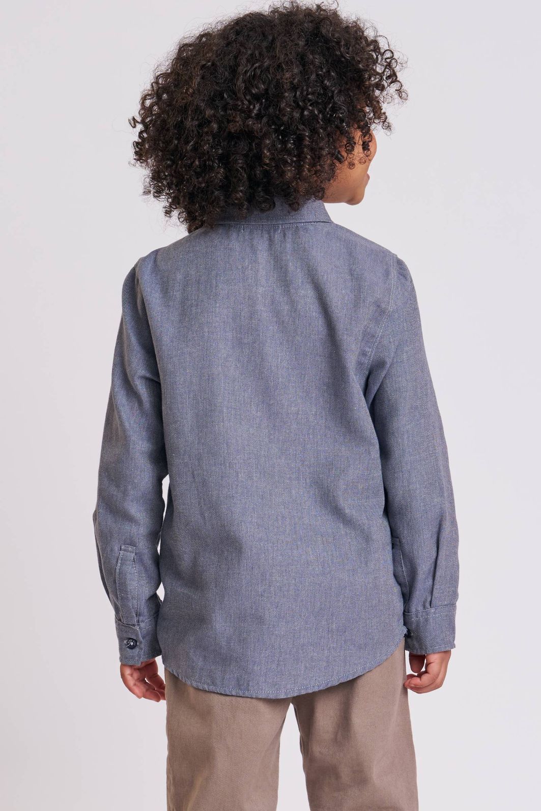 Camisa em tecido malibu 89480 LucBoo Infantil Menino Camisa em tecido malibu 89480 LucBoo Infantil Menino