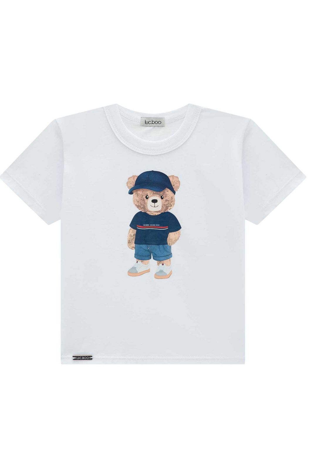Camiseta em meia malha 95354 LucBoo Infantil Menino Camiseta em meia malha 95354 LucBoo Infantil Menino
