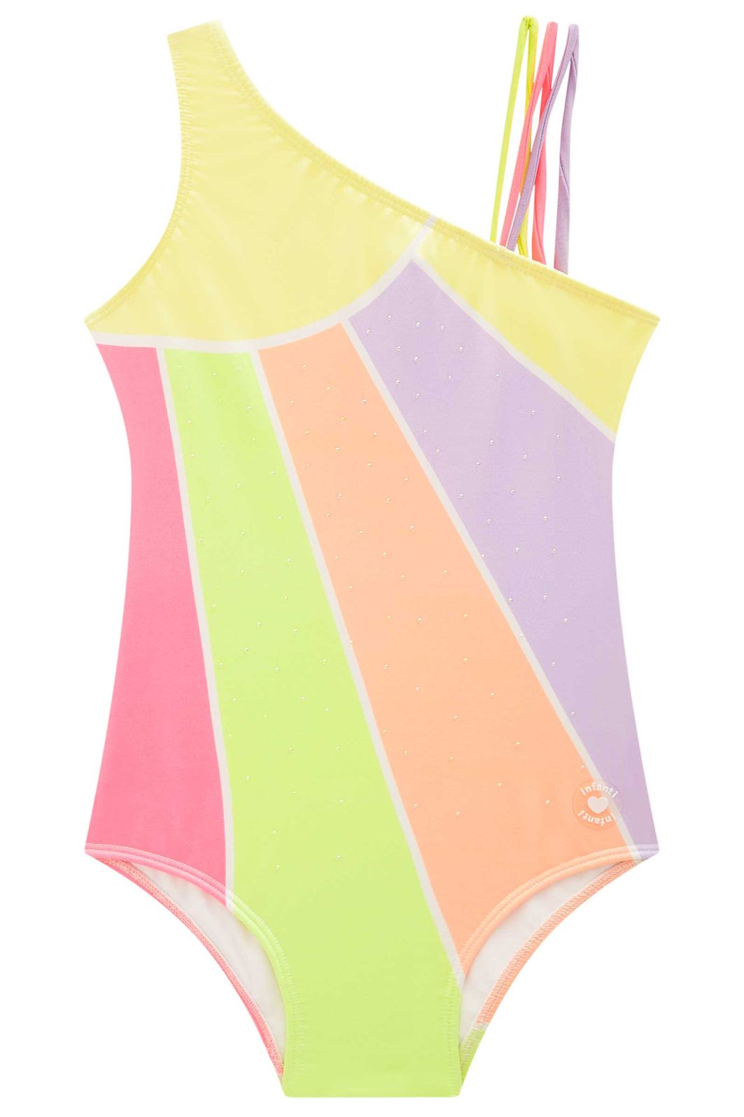 Maiô em malha UV dry com proteção UV 50+ 98391 Infanti Infantil Menina Maiô em malha UV dry com proteção UV 50+ 98391 Infanti Infantil Menina