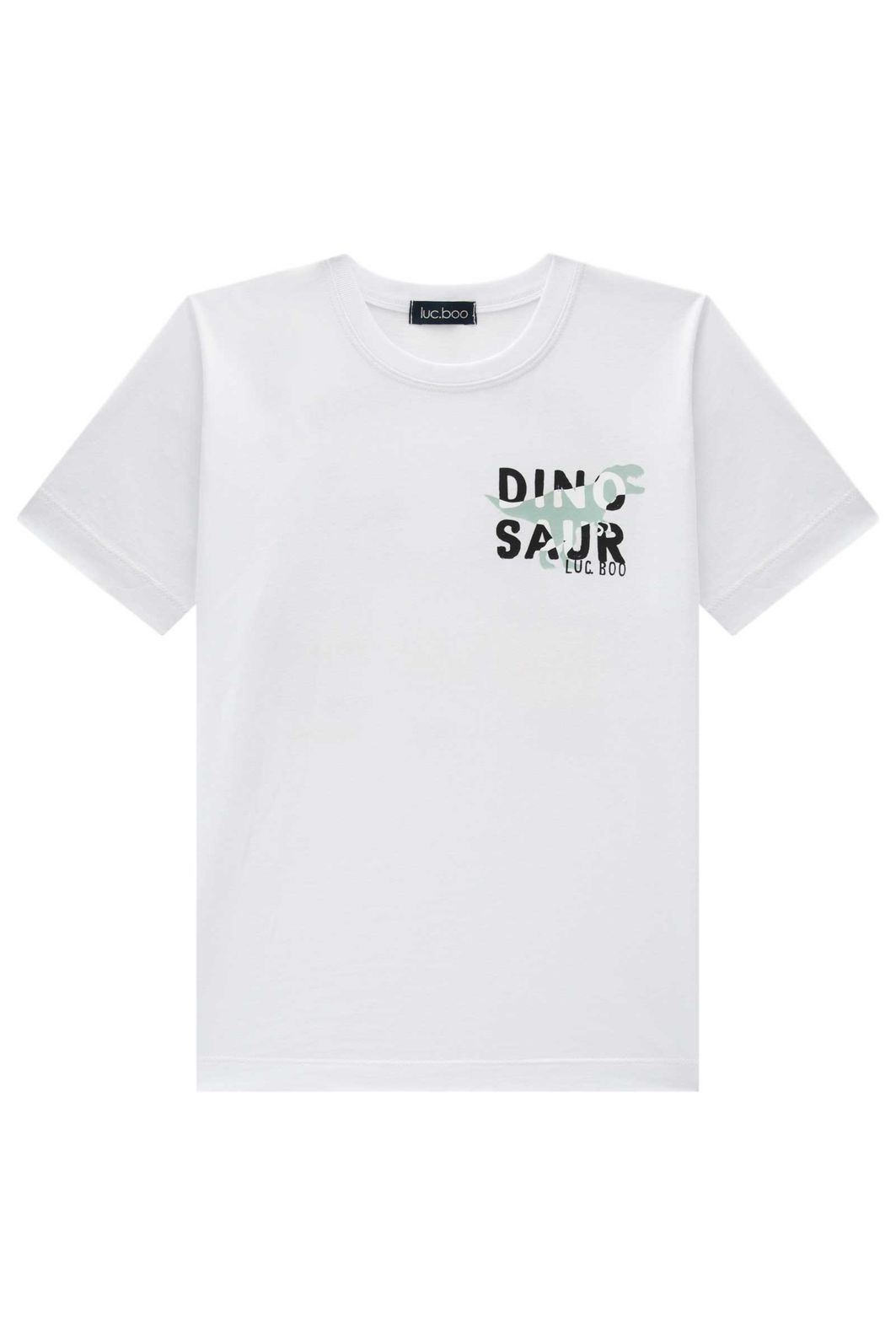 Camiseta em meia malha 94774 LucBoo Infantil Menino Camiseta em meia malha 94774 LucBoo Infantil Menino