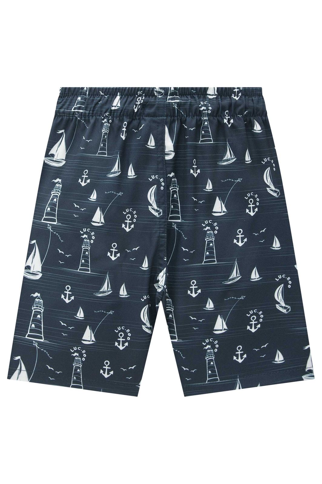 Bermuda em nylon ergnomic com elastano 95700 LucBoo Infantil Menino Bermuda em nylon ergnomic com elastano 95700 LucBoo Infantil Menino